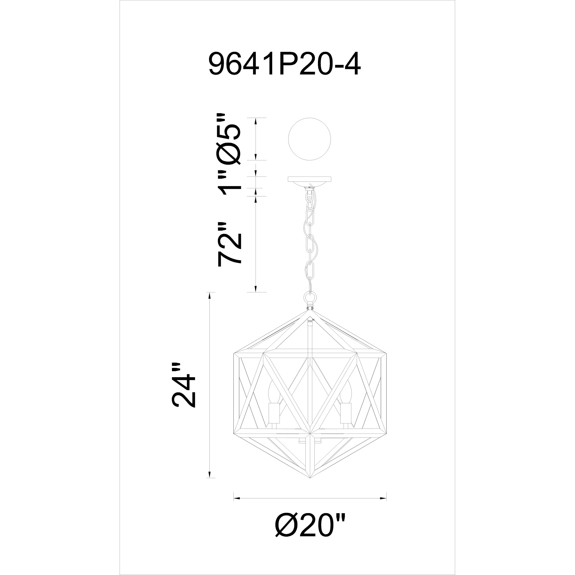 CWI Lighting 9641P20-4-101 Pendant-Lights - View #8