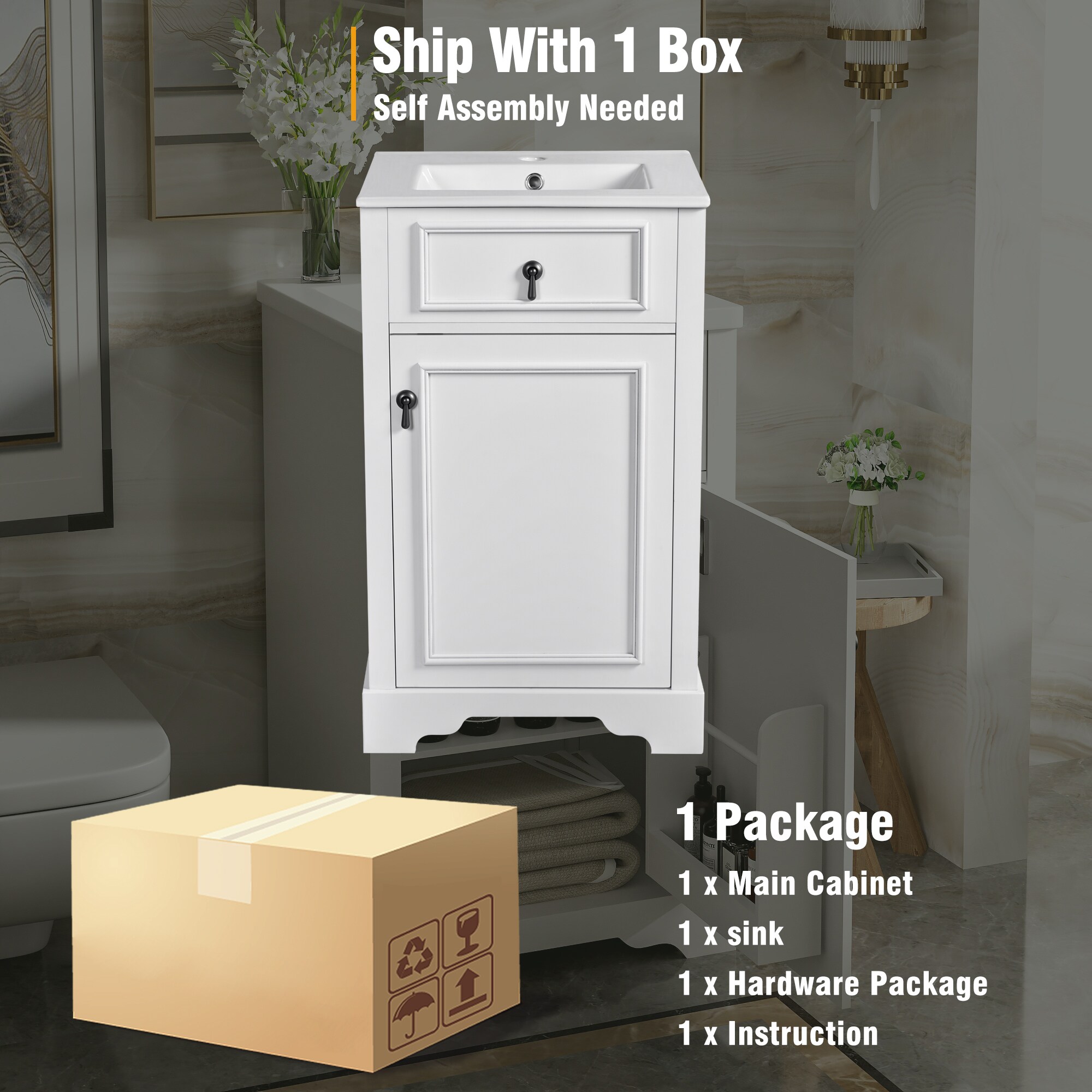 Dexmalle N729P192077K Bath-Vanity-Combo - View #4
