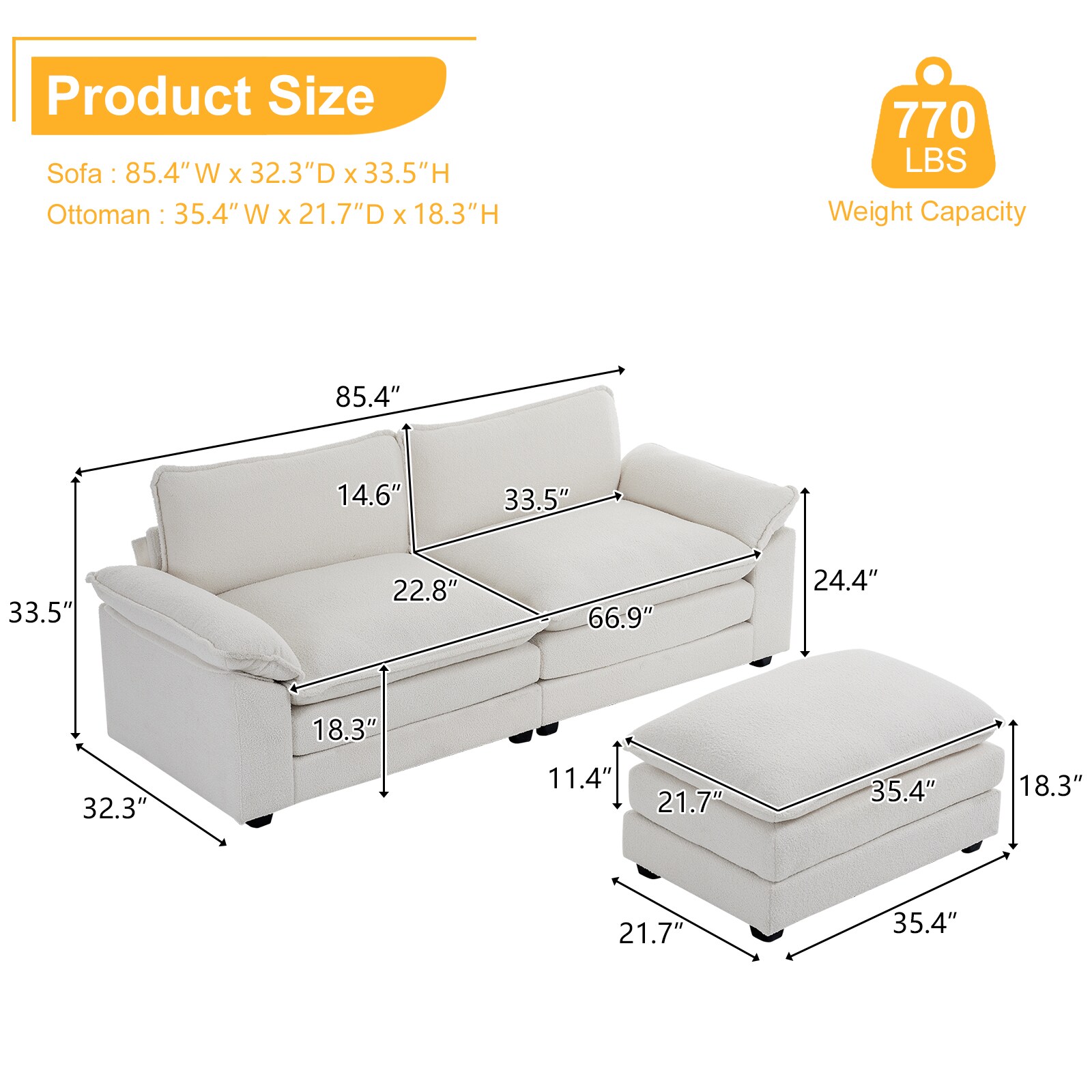 Outopee L1G52002552-53 Sofas-Loveseats - View #4