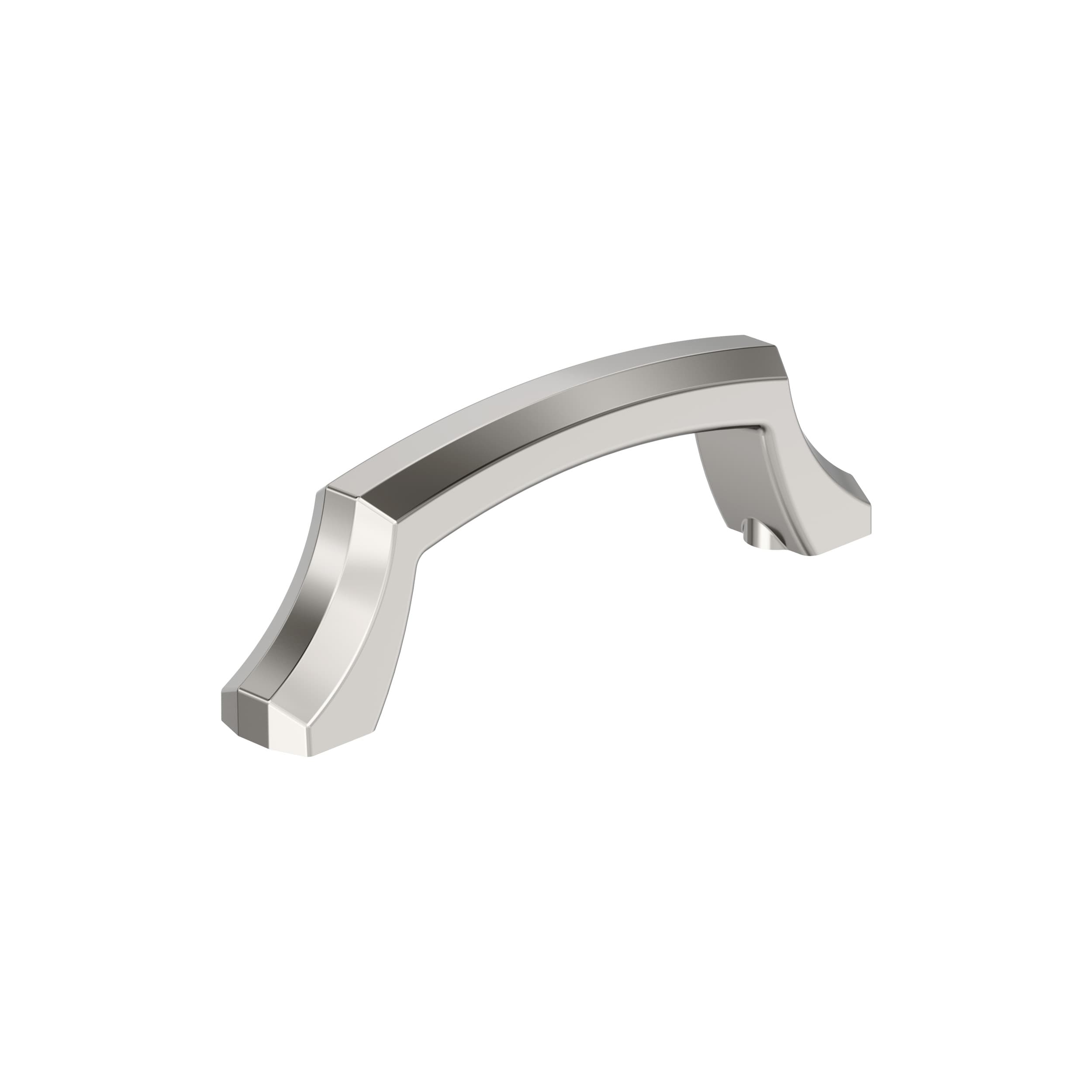 Amerock BP36710PN Bellamy 3-in , 76mm Center to Center Polished Nickel Arch Handle
