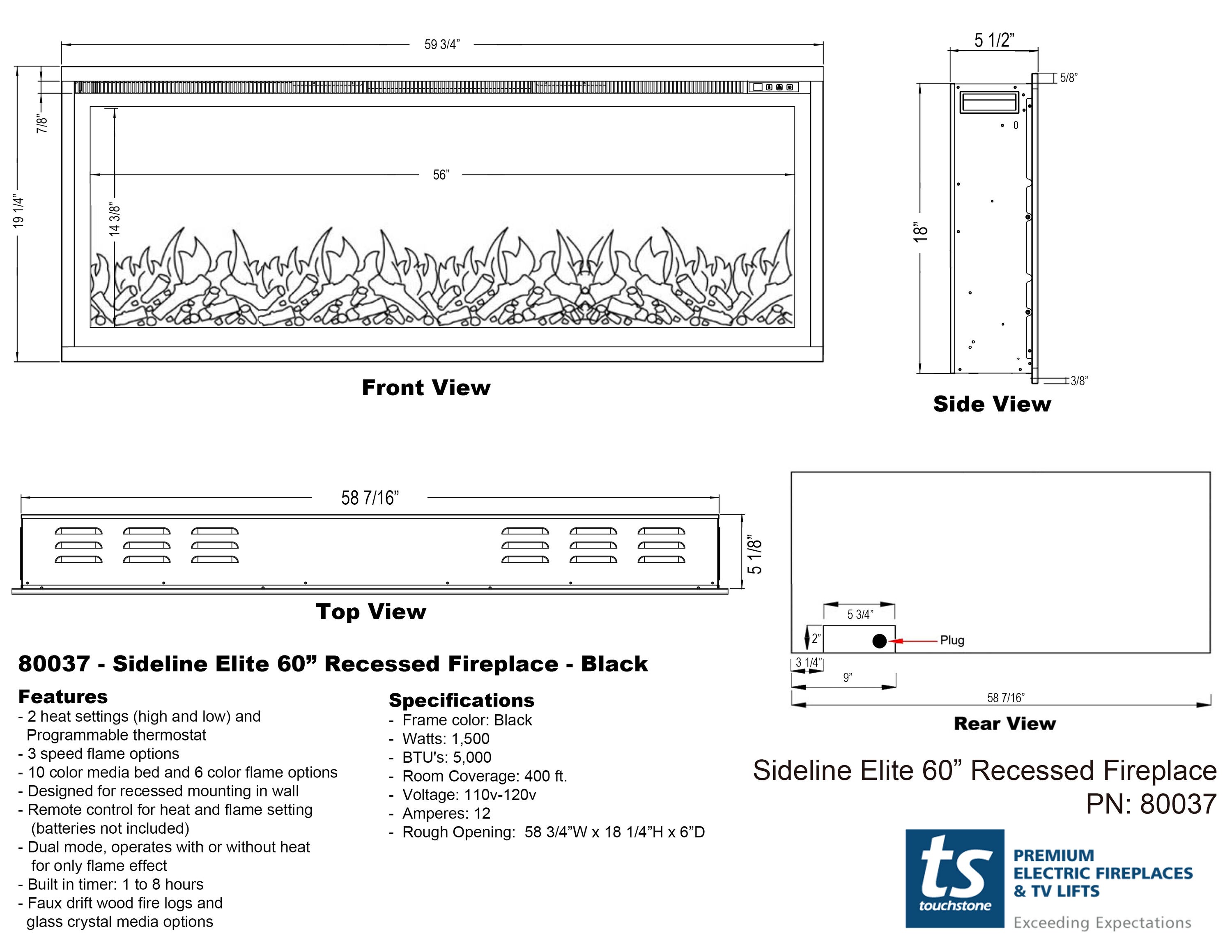 Touchstone 80037 Electric-Fireplaces - View #18