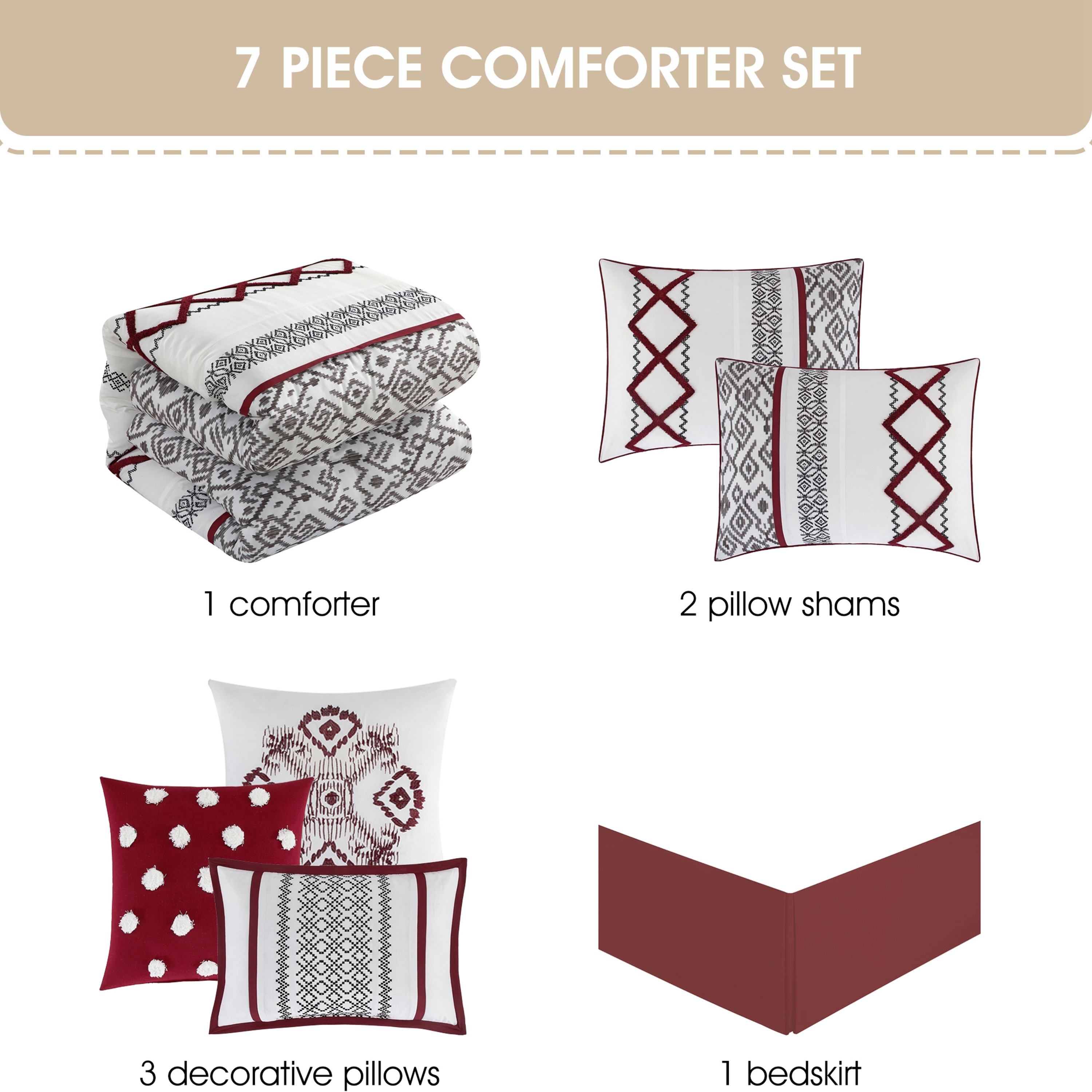Nanshing ANTHONY7-K-WHRD bedding - View #4