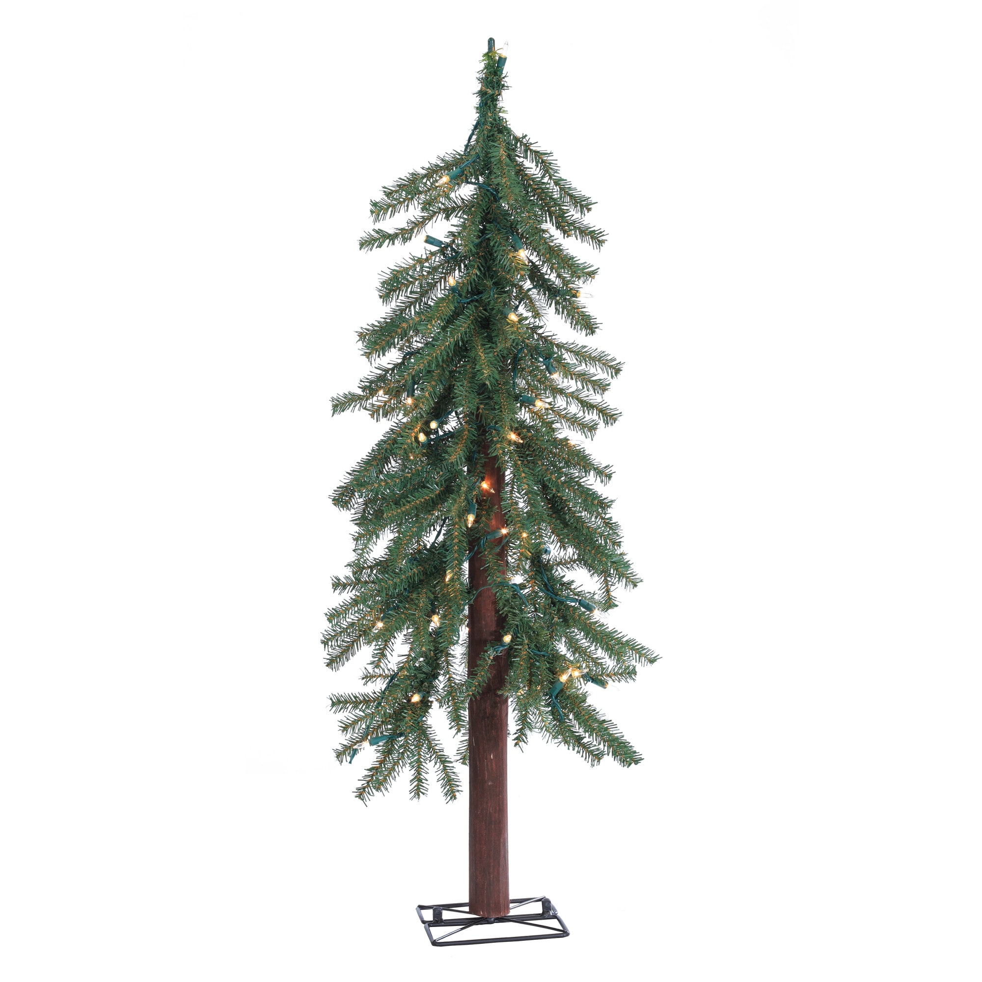 Sterling Tree Company 5409--30C 3-ft Alpine Pre-lit Artificial Christmas Tree with Incandescent Lights