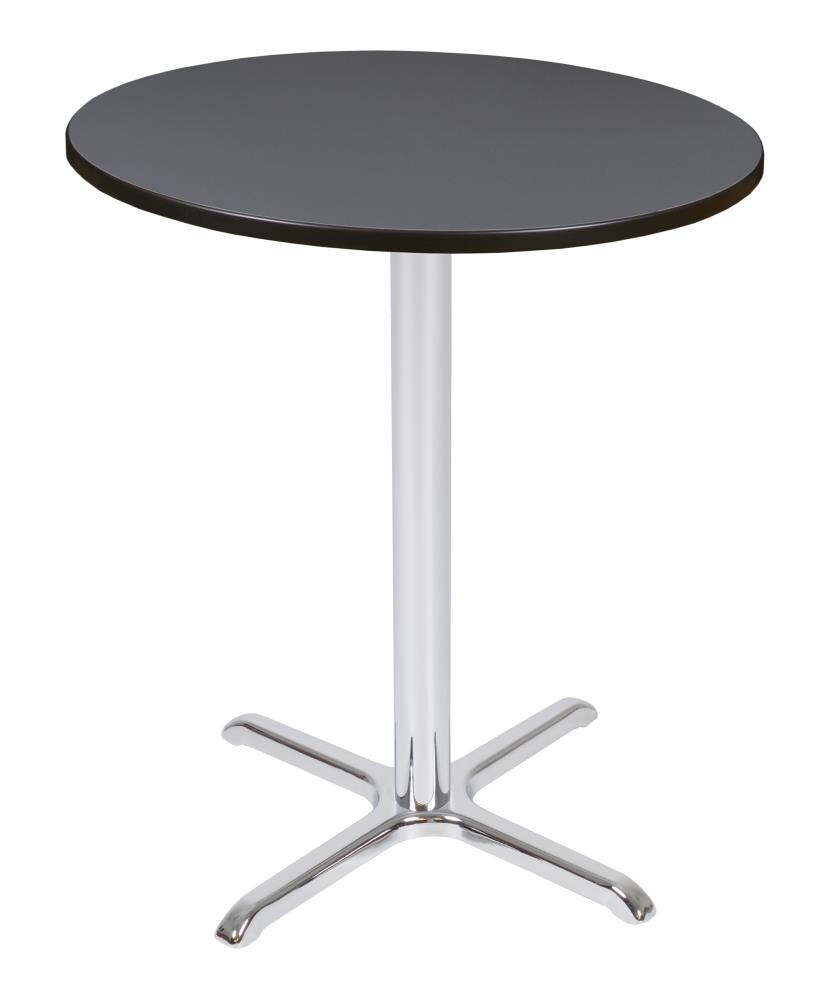 Regency TVCX36RNDGYCM Breakroom Gray 4-Person Training Table (36-in W x 42-in H)