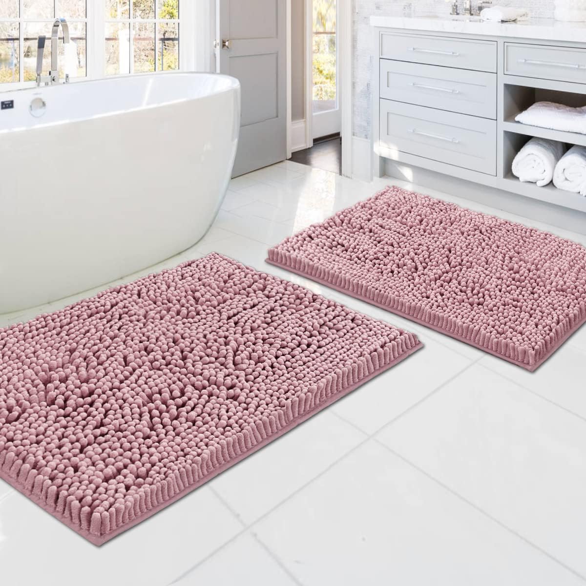 H.Versailtex CMRUG2032CHOCOLATE Bath-Rugs - View #10