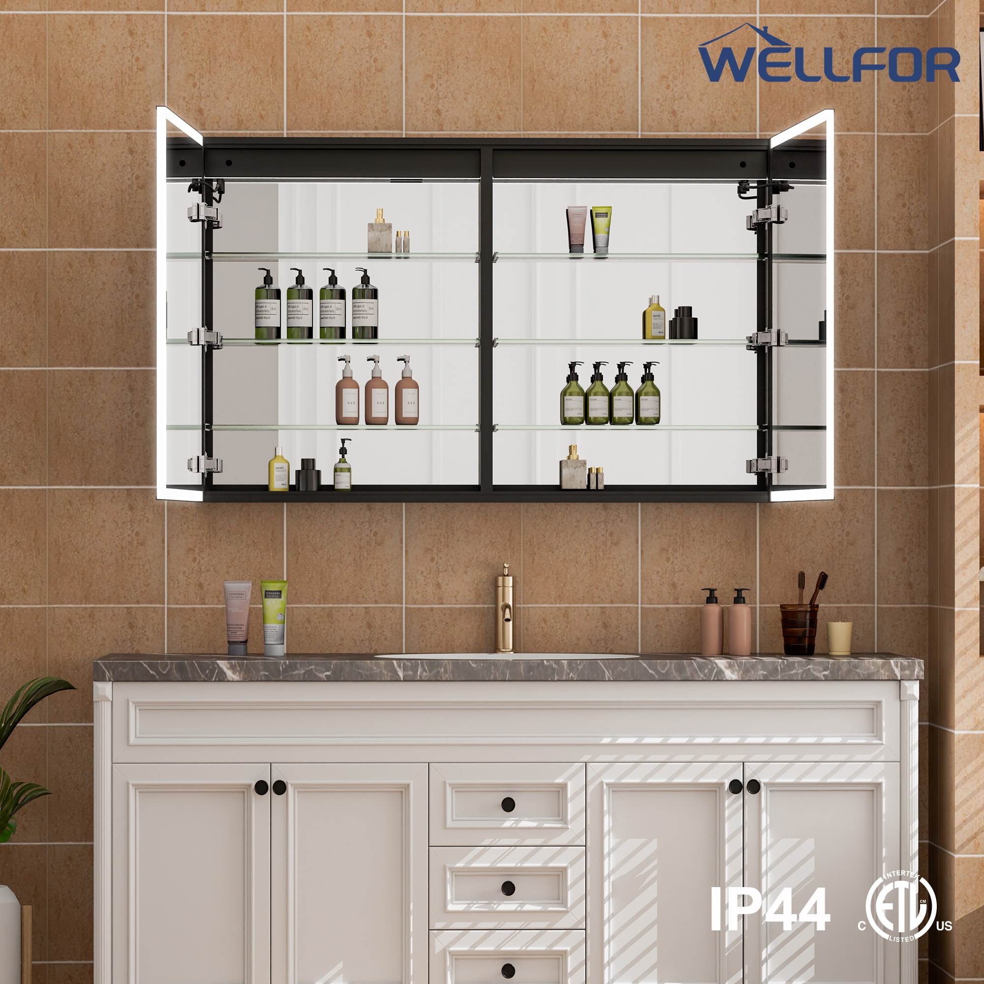 WELLFOR W12MCL4830 Bathroom-Medicine-Cabinets - View #4
