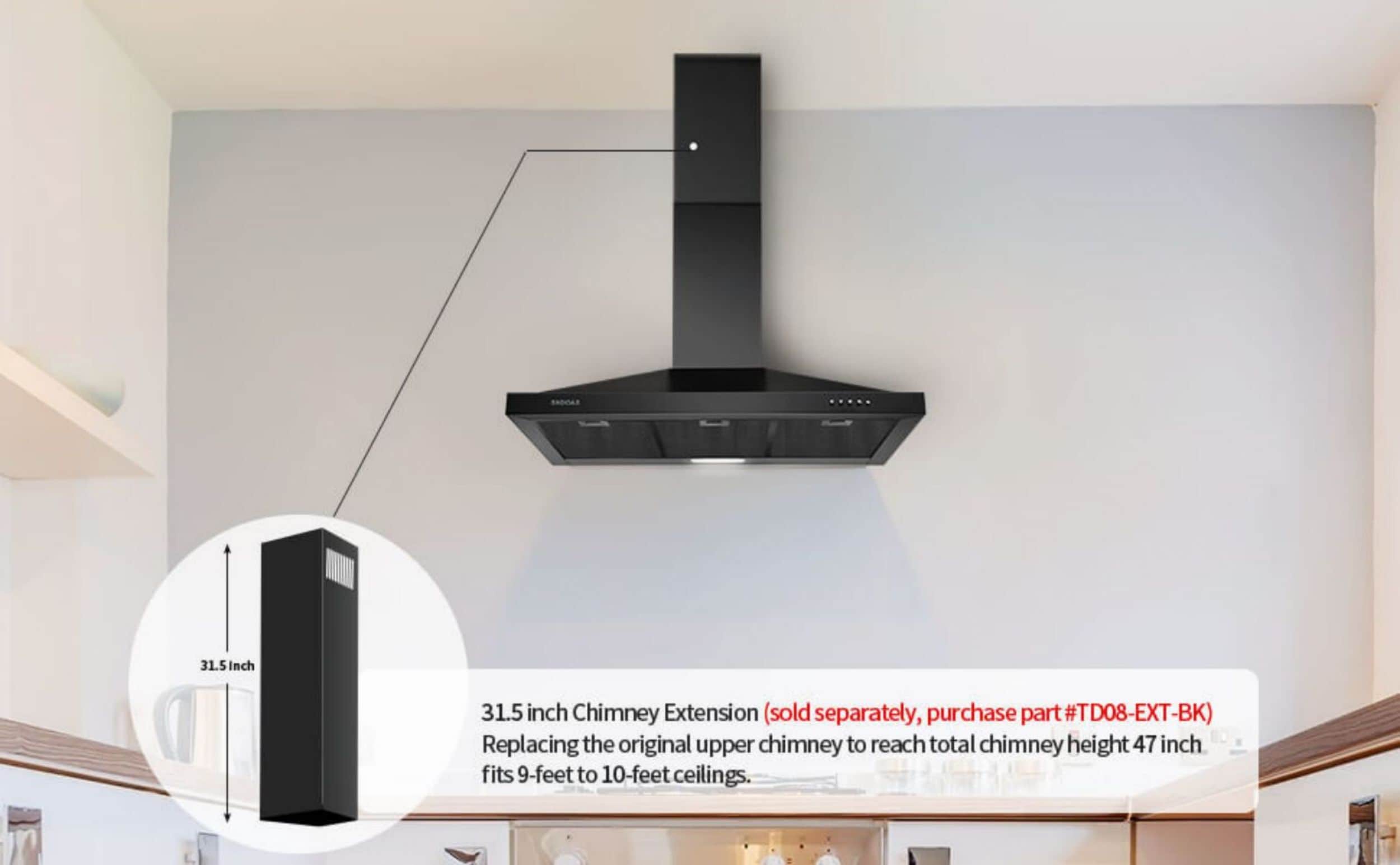 Maocao Hoom BHARQZW Wall-Mounted-Range-Hoods - View #10