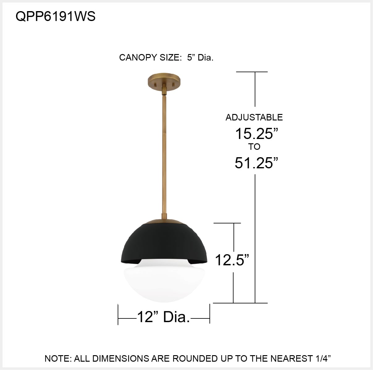 Quoizel QPP6191WS Pendant-Lights - View #5