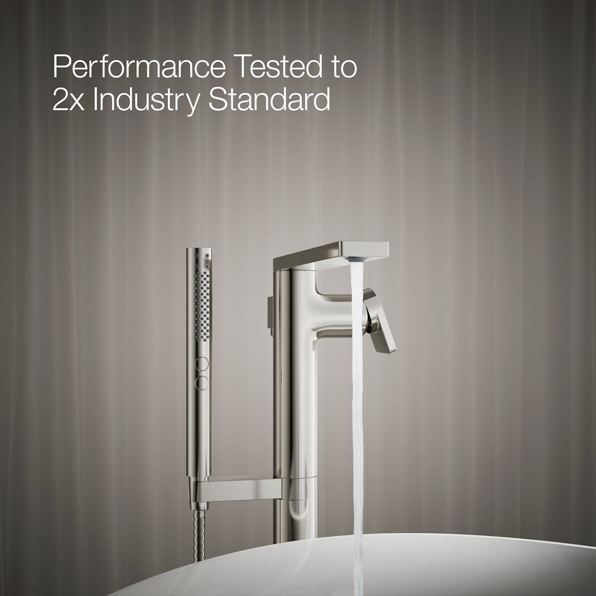 KOHLER T73087-4-SN Roman-Tub-Faucets - View #4