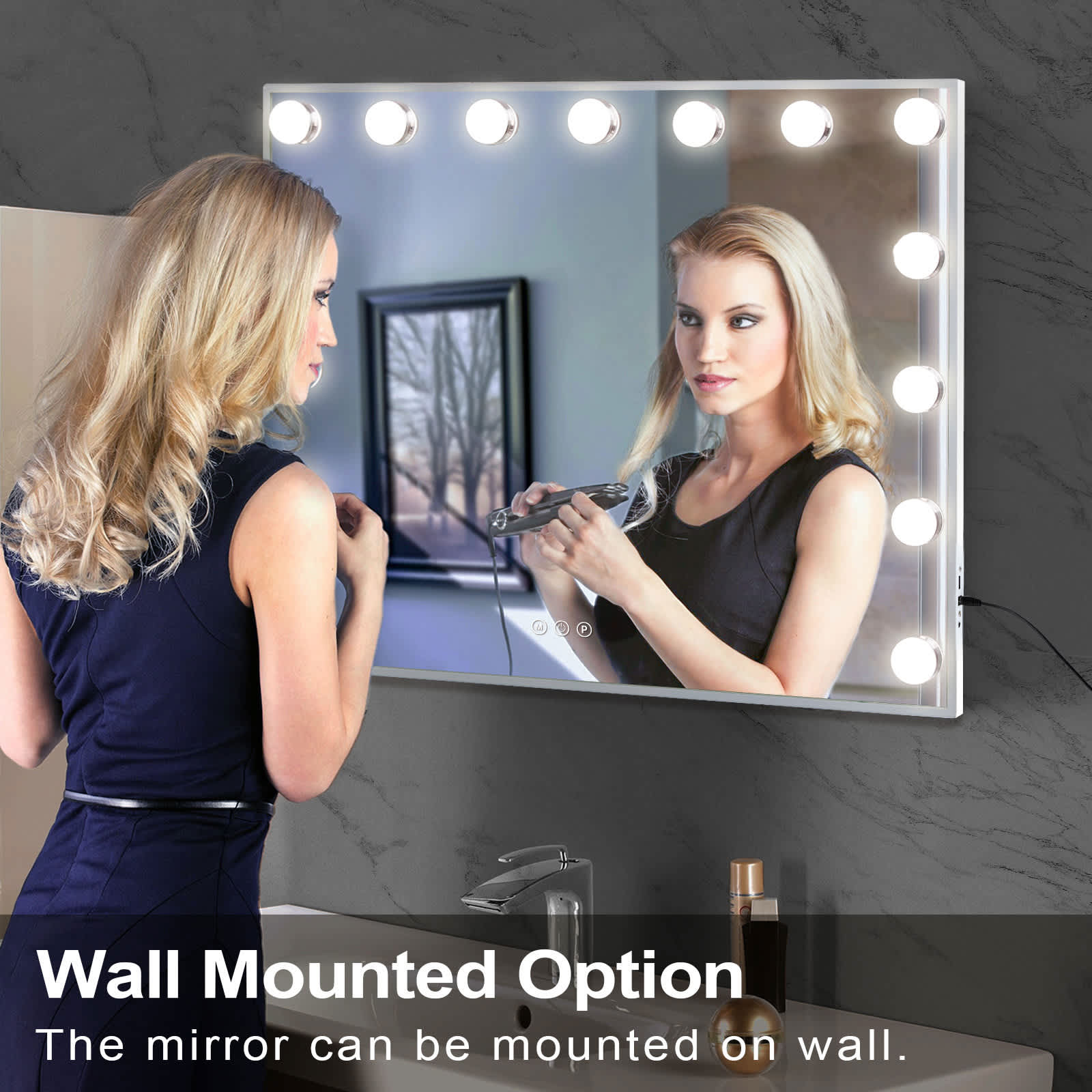 CIPACHO 711648503708 Framed-Bath-Mirrors - View #9