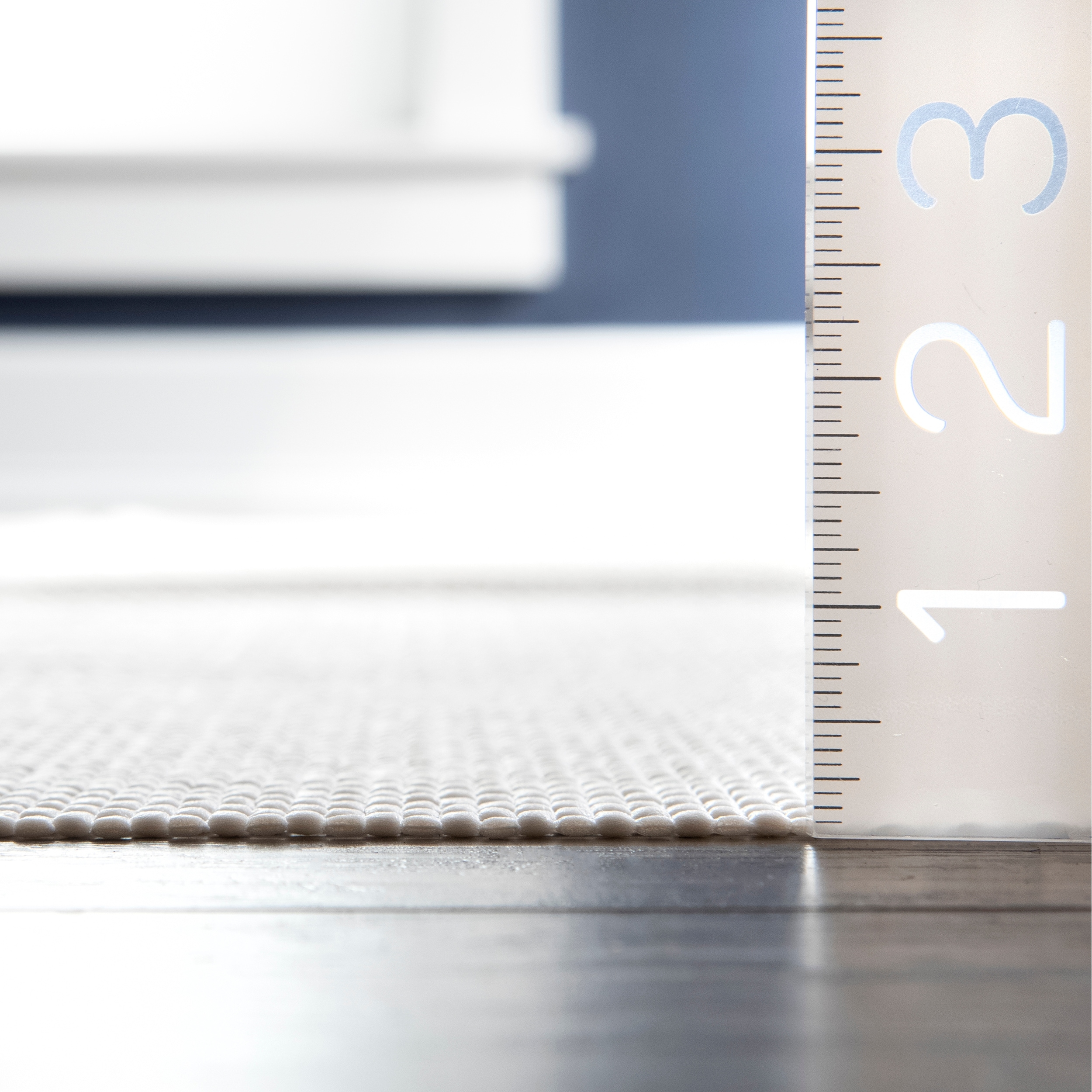 Beau Comfort White Non-Slip Rug Pad 2' x 6'