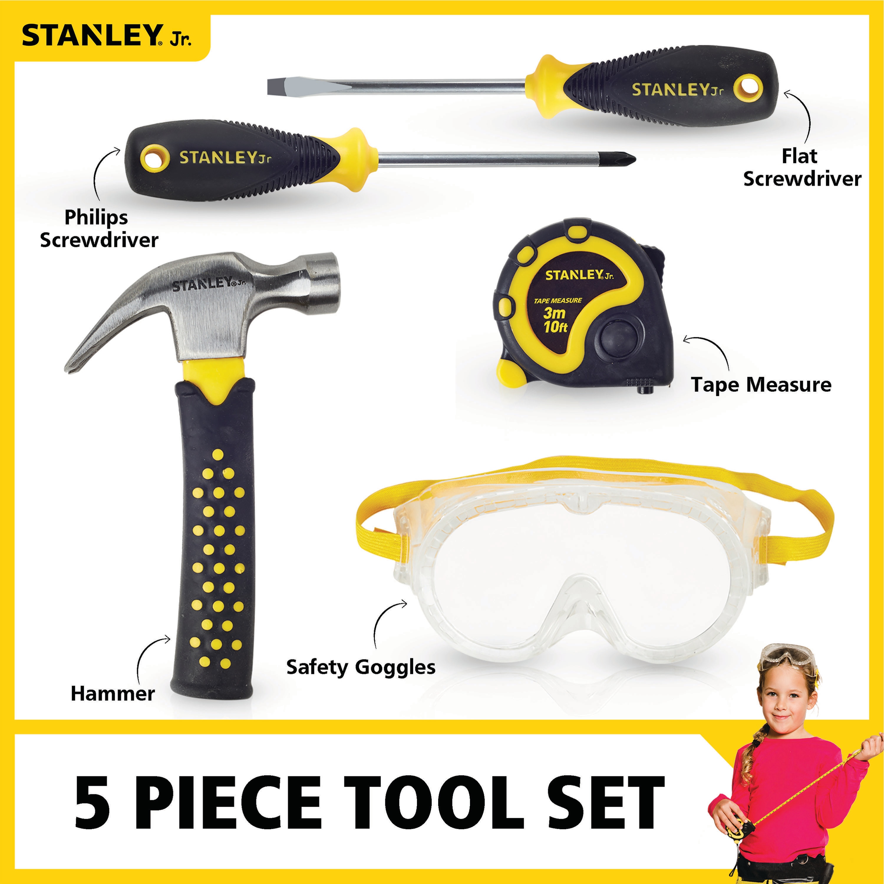 Build and Grow 16-Piece Kid's Tool Kit in the Kids Tool Kits department at