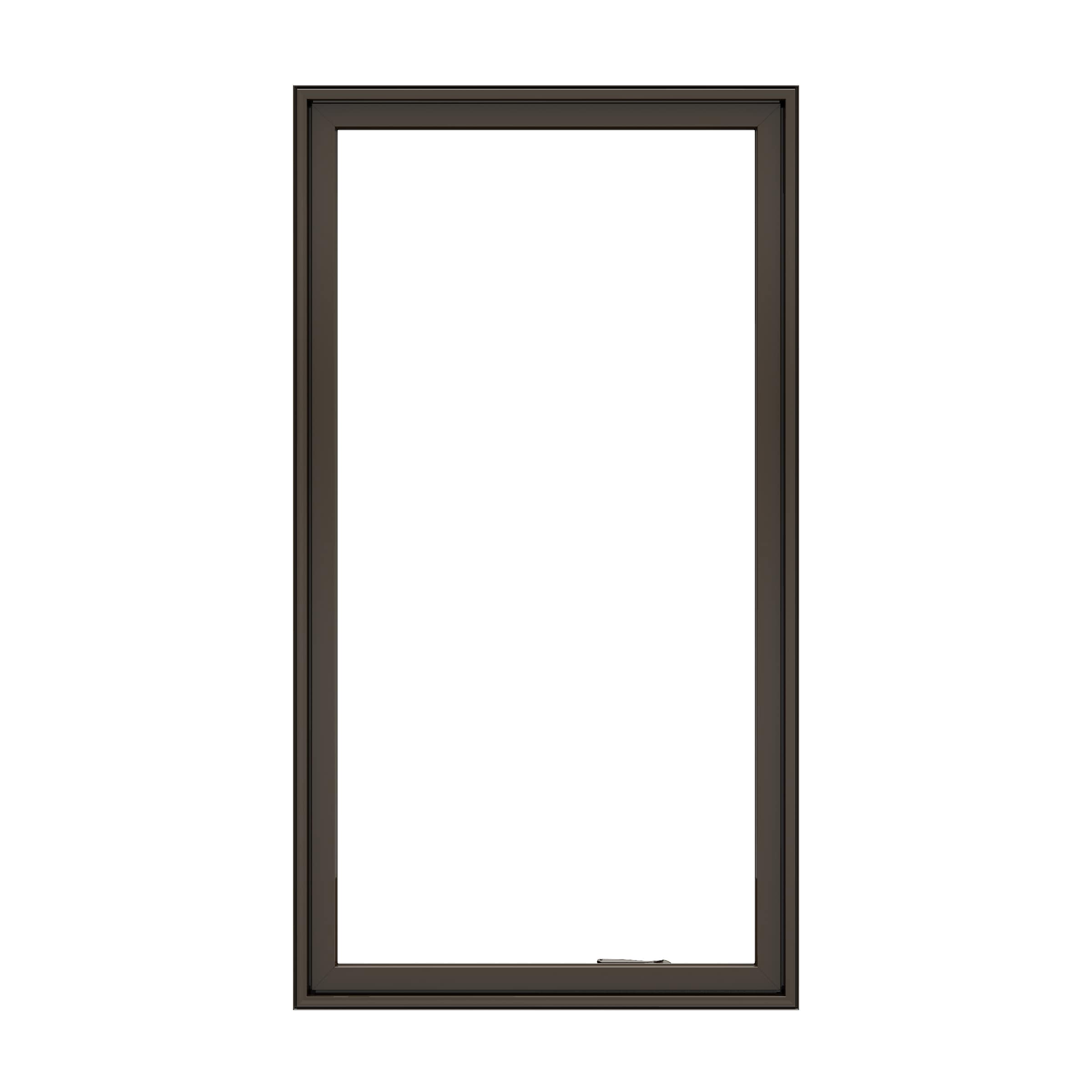 Pella 1000012098 Lifestyle 25-in x 35-in x Brown Right-Handed Wood Casement Window Annealed Glass