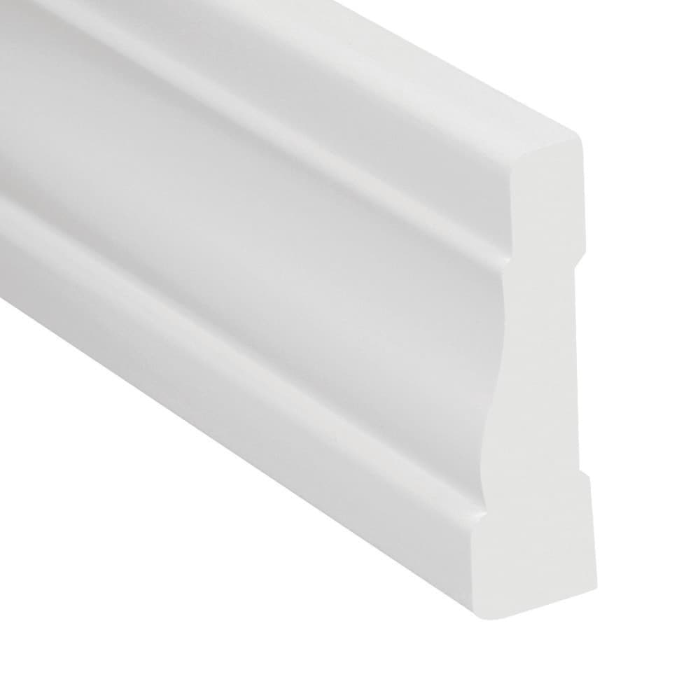 Royal Building Products 2355-12 11/16-in x 2-1/4-in x 12-ft Finished PVC WM356 Casing