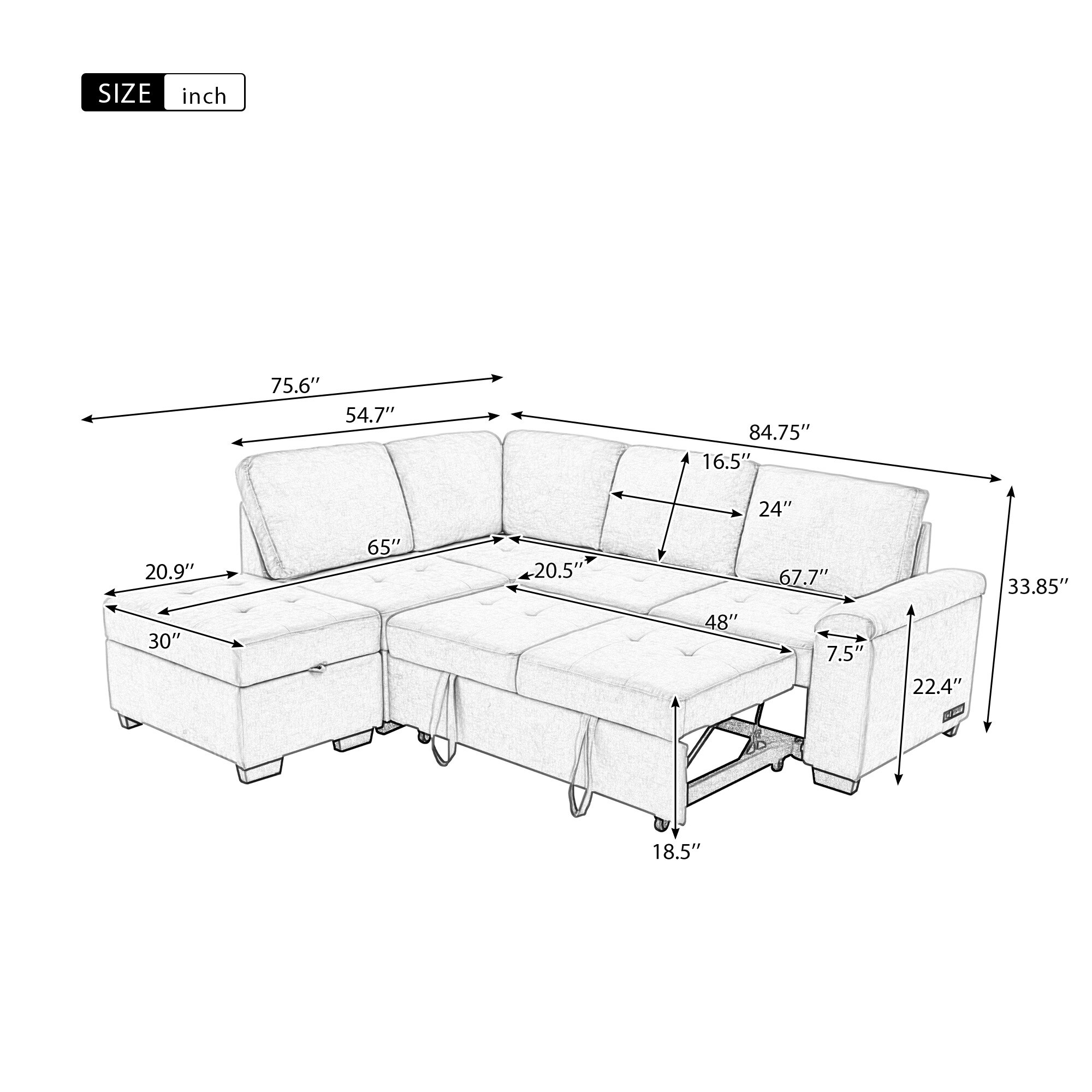 Bybafun YA3700309 Sofas-Loveseats - View #12