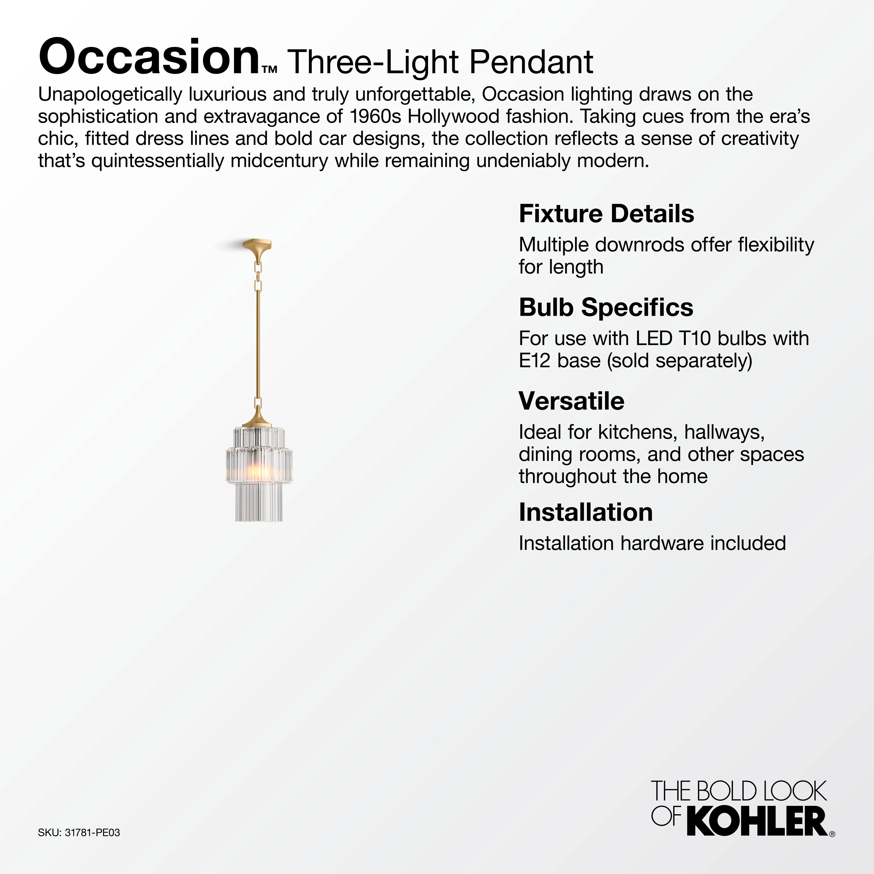 KOHLER 31781-PE03-BLL Pendant-Lights - View #2