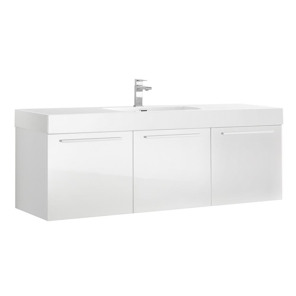 Fresca FCB8093WH-I Bath-Vanity-Combo - View #2