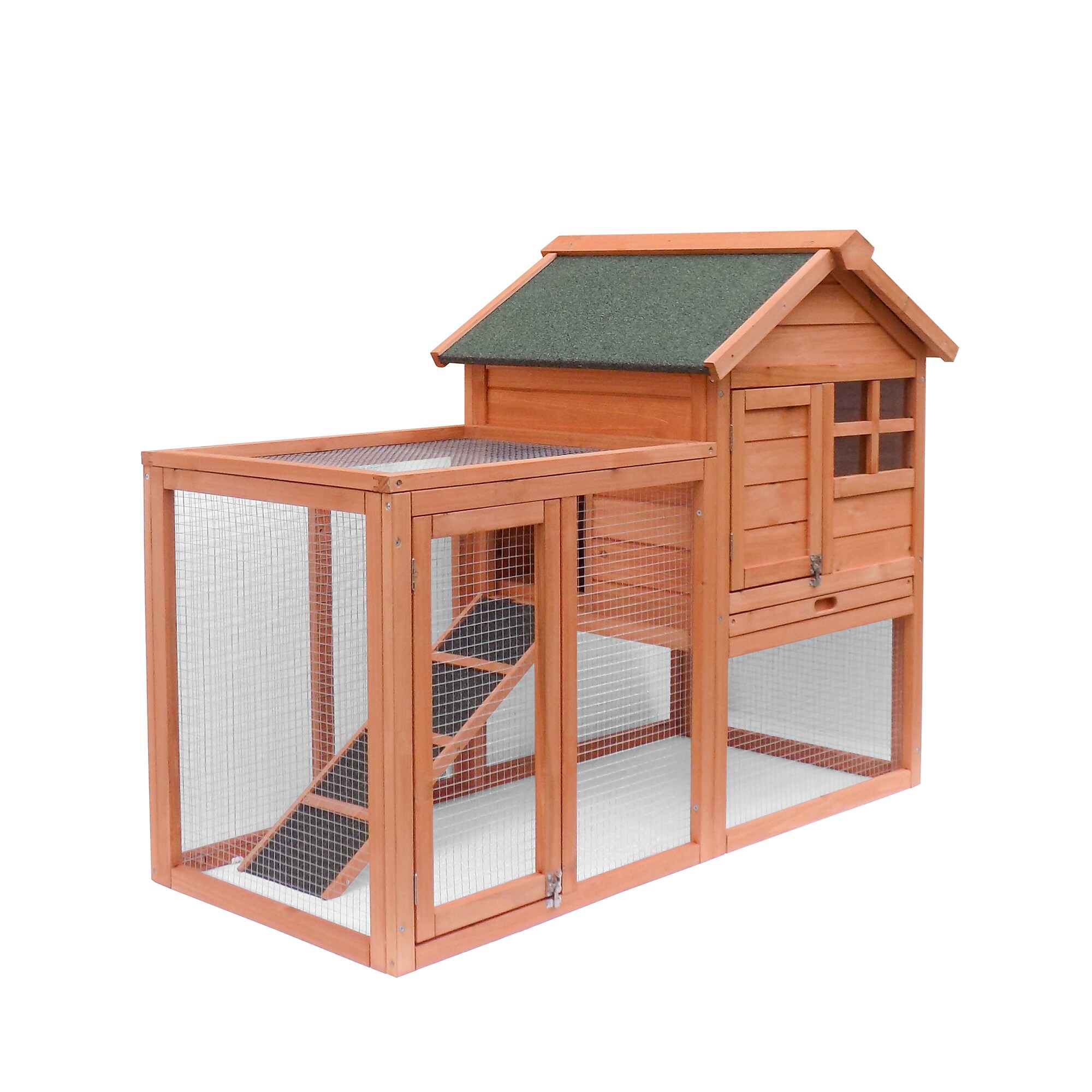 Kahomvis NH-QPW2-186 Chicken-Coops-Rabbit-Hutches - View #3