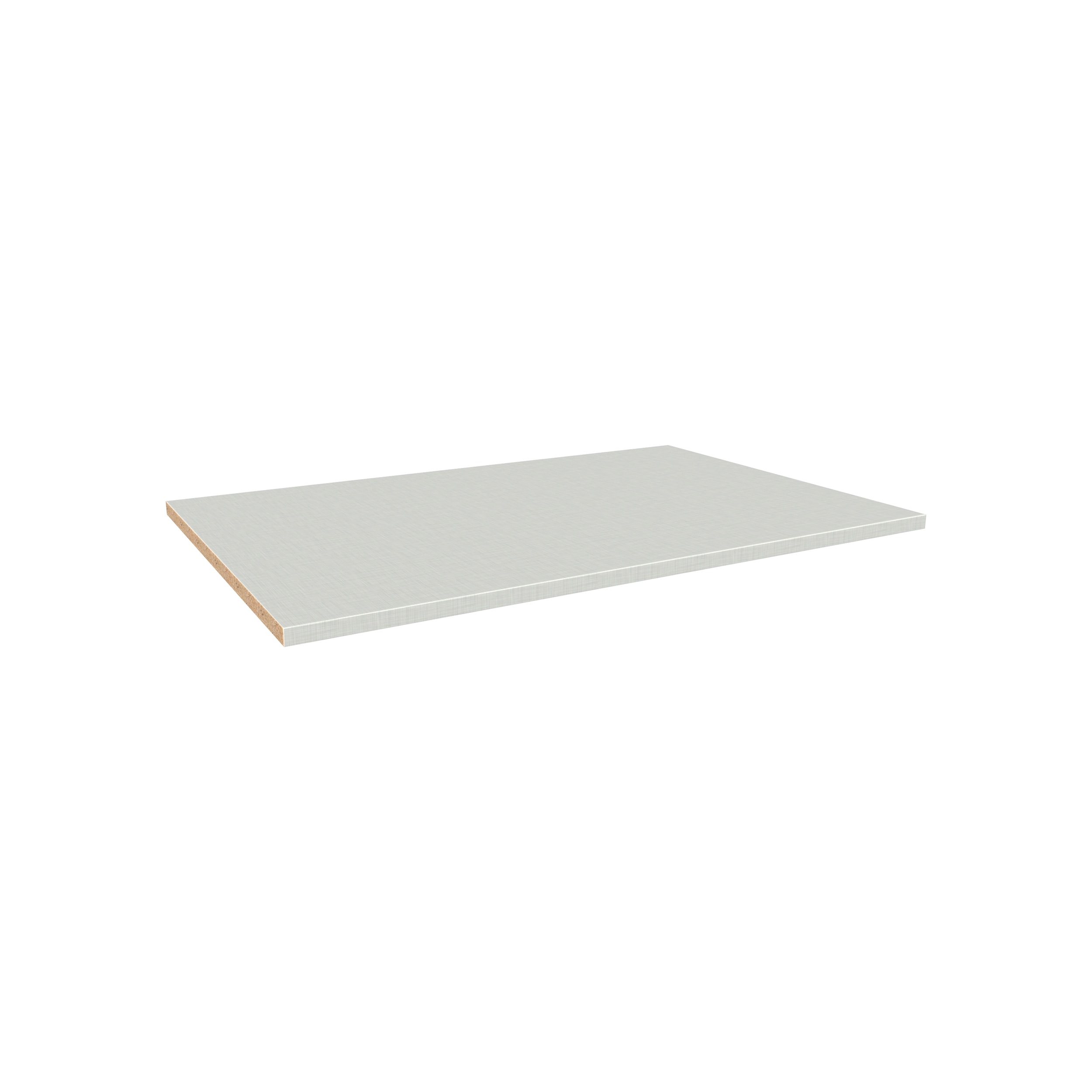 Hugo&Borg DSSHL-3624 Cabinet Shelf Kit 34.54-in W x 0.63-in H x 22.81-in D Light Gray