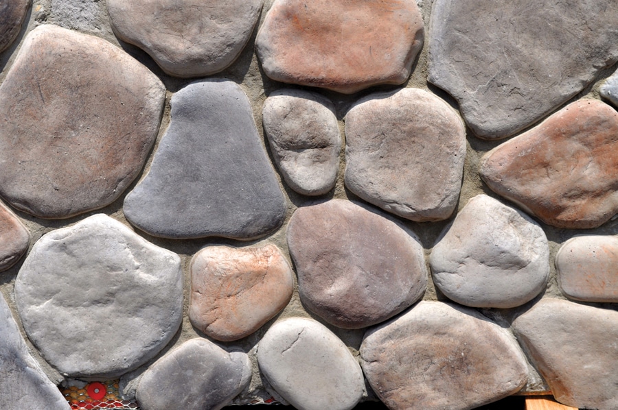 M-Rock CLEARWATER8PAK Clearwater River 8-sq ft Gray Stone