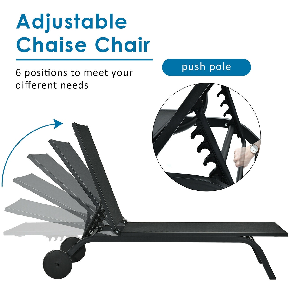 WELLFOR CTW10-BA Patio-Chairs - View #5