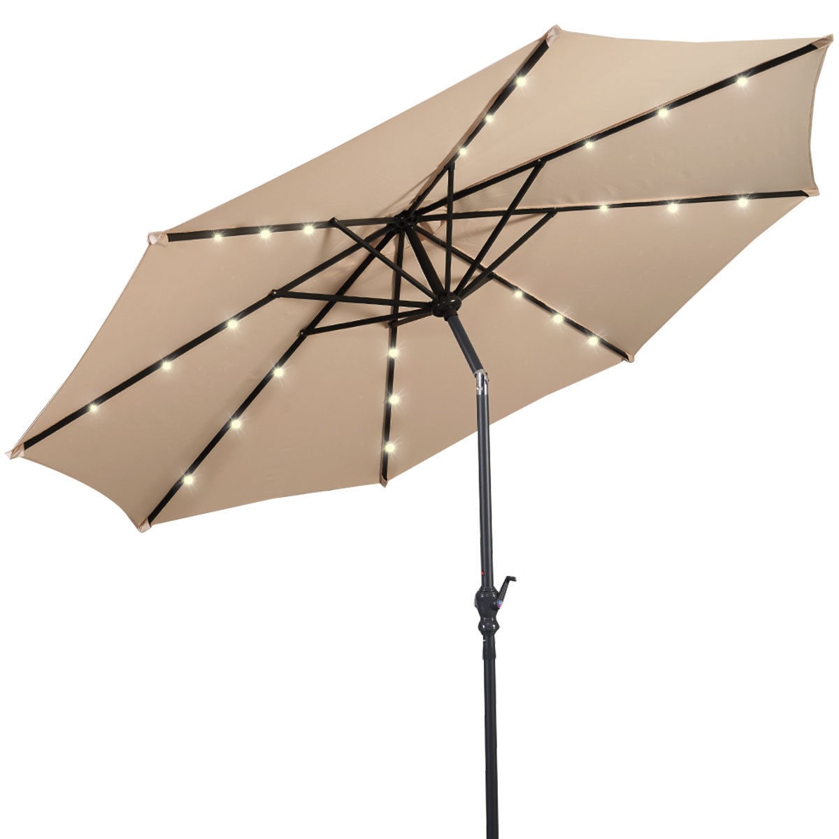 lowes led market umbrella