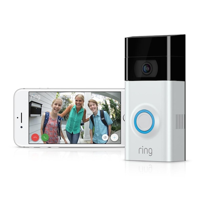 Ring Video Doorbell Wireless Wi-Fi Video Doorbell Camera at Lowes.com