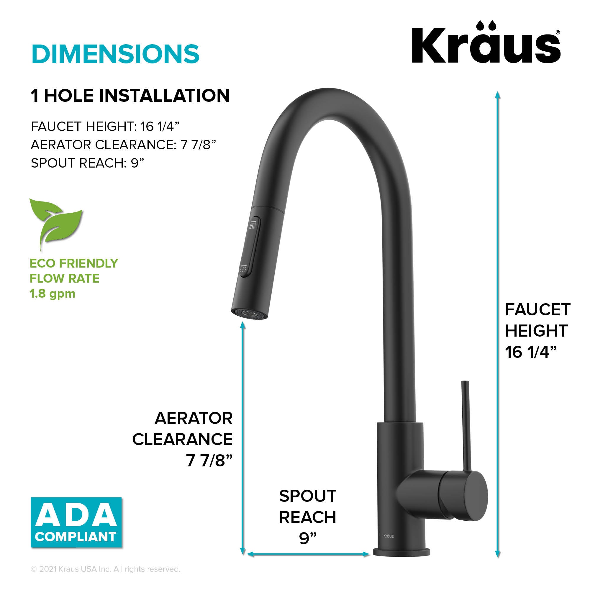 Kraus KPF-3104MB Kitchen-Faucets - View #6