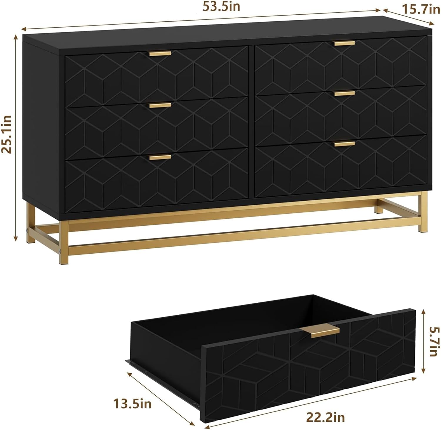 Qeetex D23PHO130KDUTF dressers - View #6