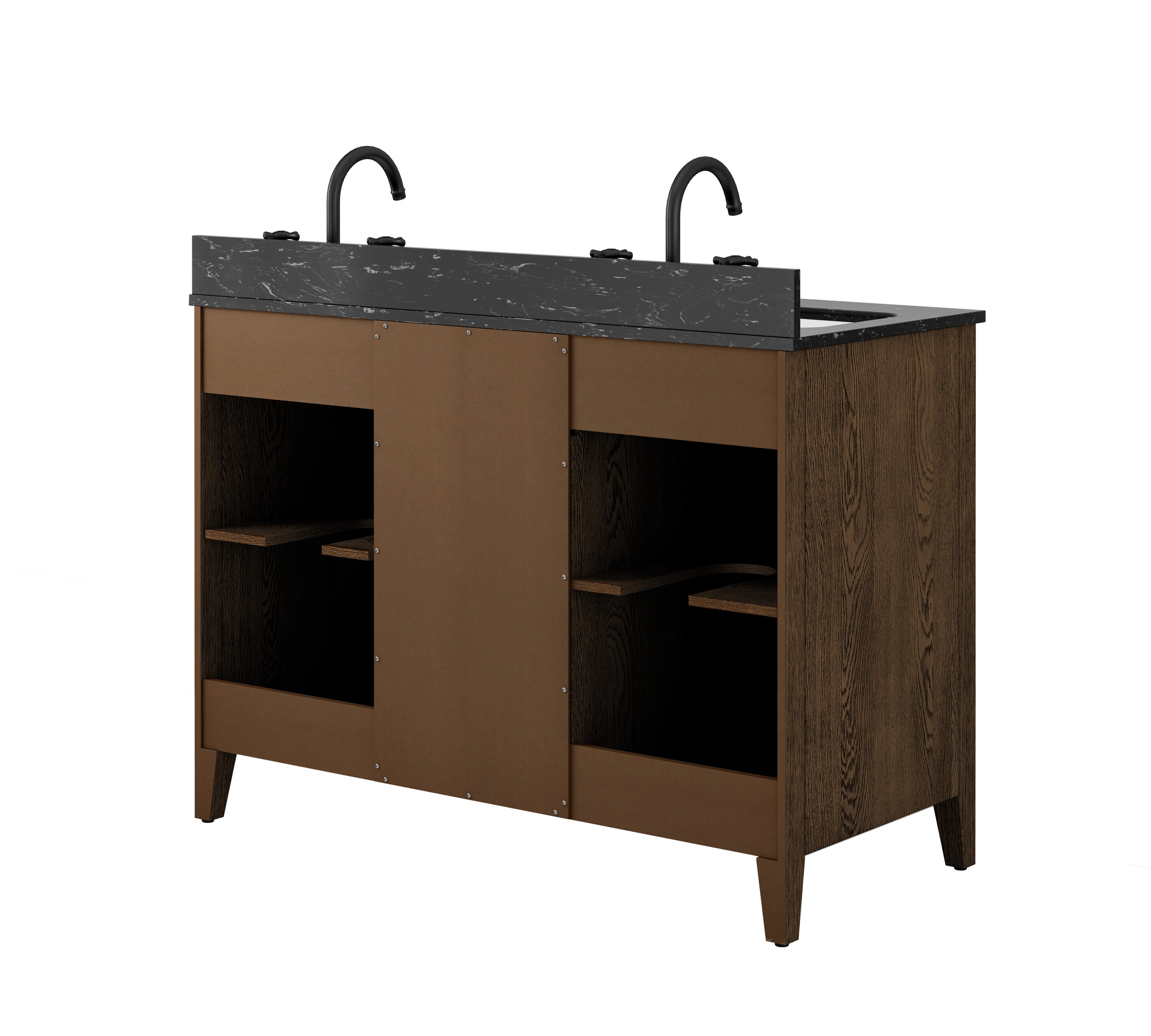 allen + roth TJ-0113V4822BR Bath-Vanity-Combo - View #5