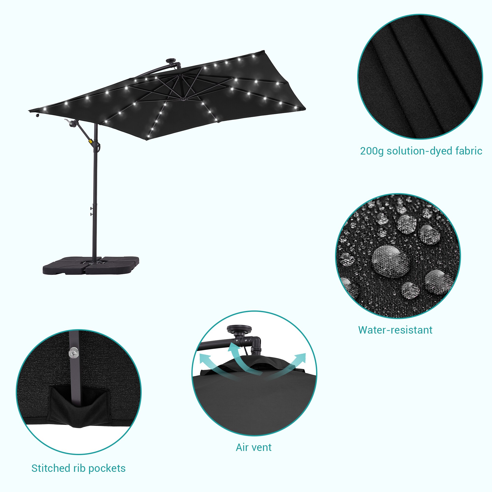 ACEGOSES LW-65BK Umbrellas-2 - View #3