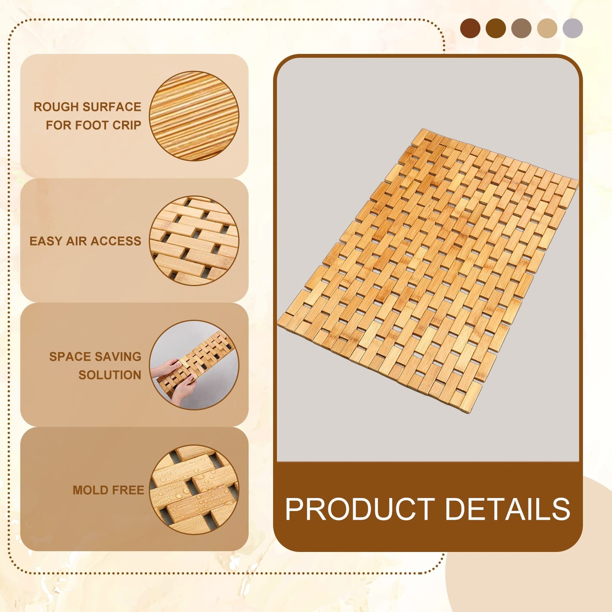 Numhew NHLYNN021918 Bath-Rugs - View #3