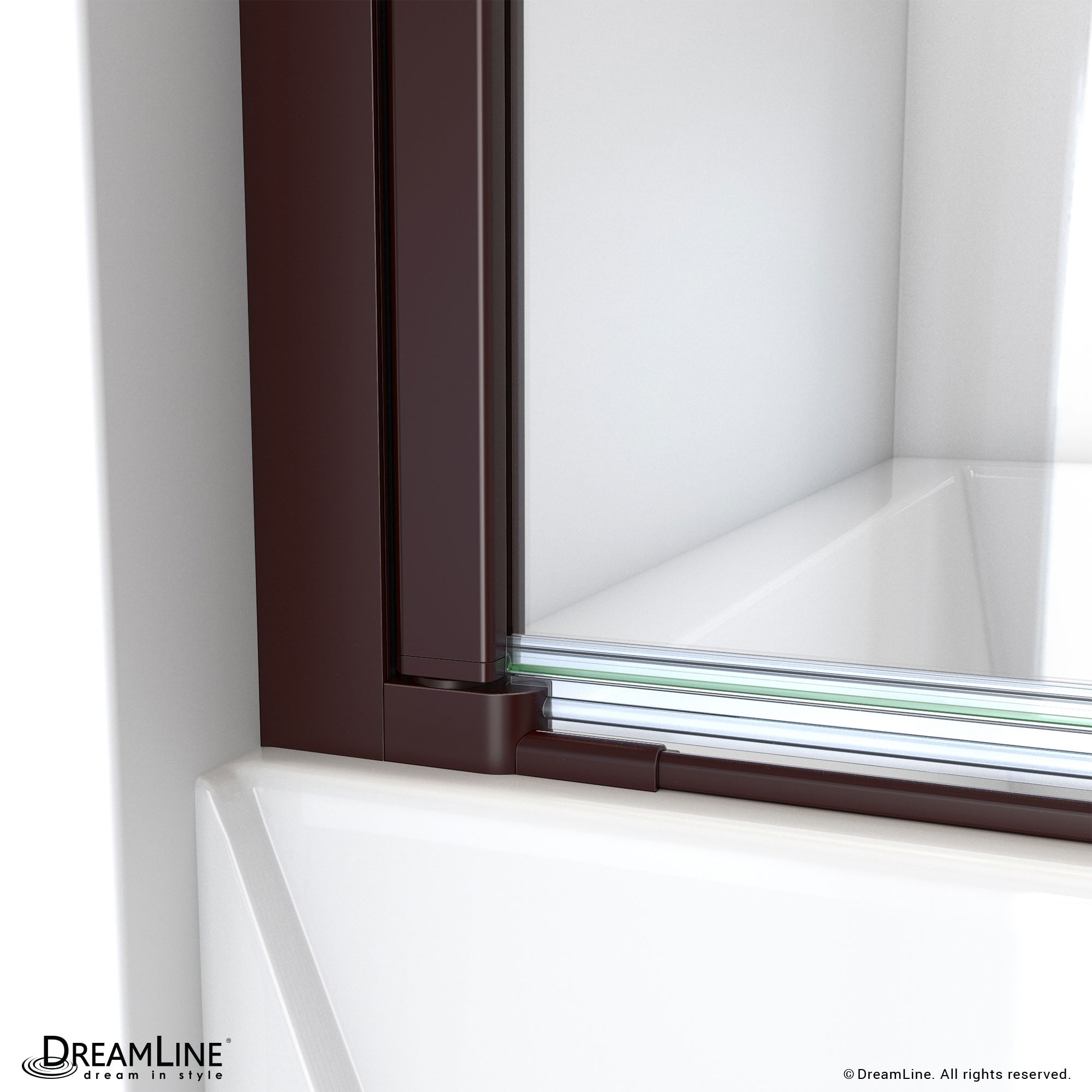 DreamLine SD-363658Q-06 Bathtub-Doors - View #3