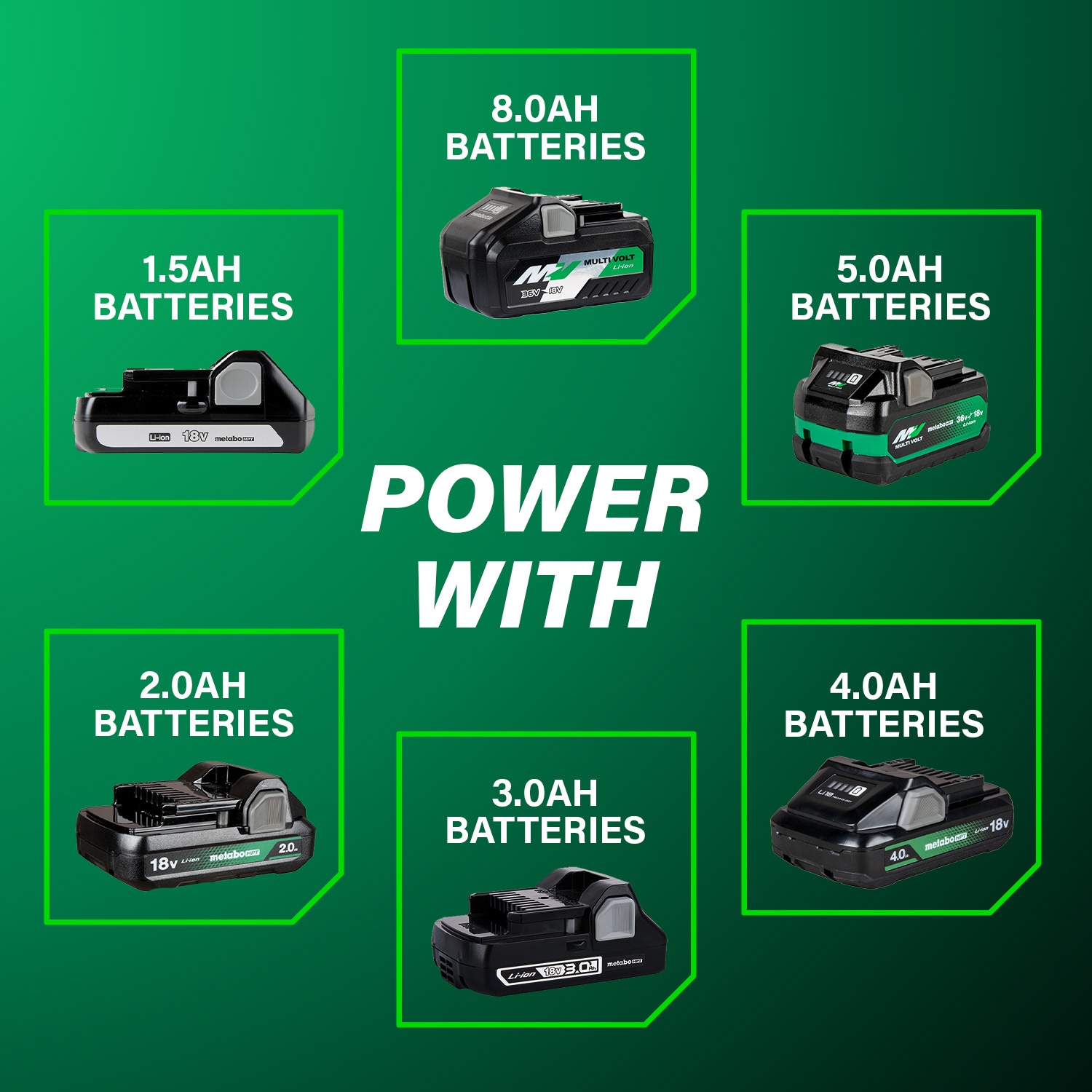 Metabo HPT WH18DEXM Cordless-Impact-Drivers - View #10