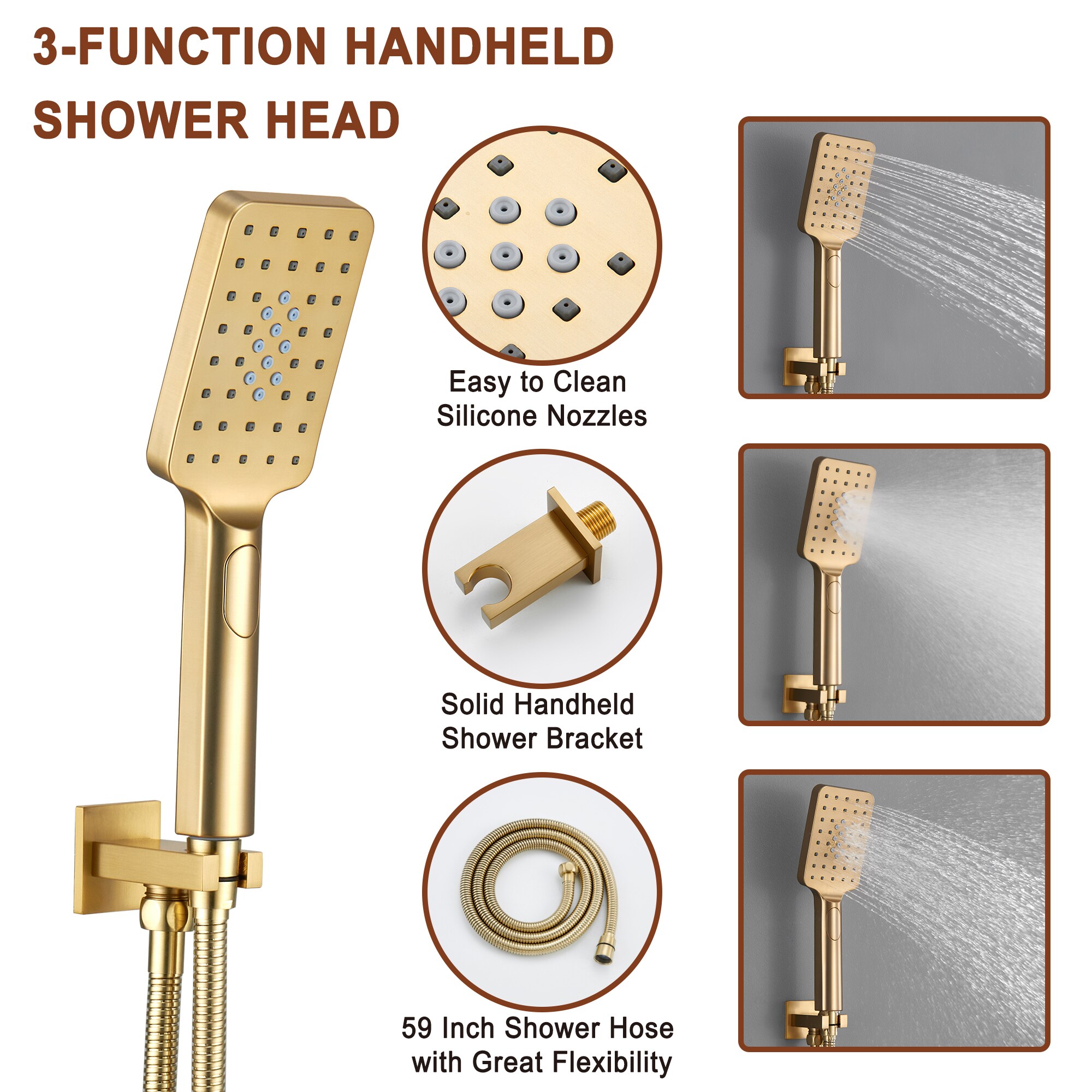 Clihome RCH-BARST811B Showerhead-Bar-Panels - View #7
