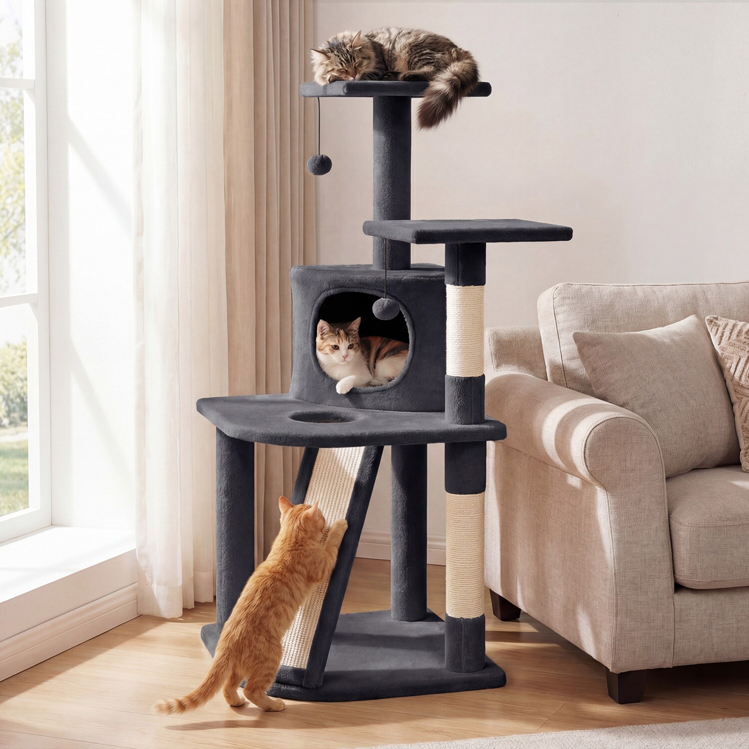 Slickblue D-CO-SH10501VP Cat-Trees - View #3