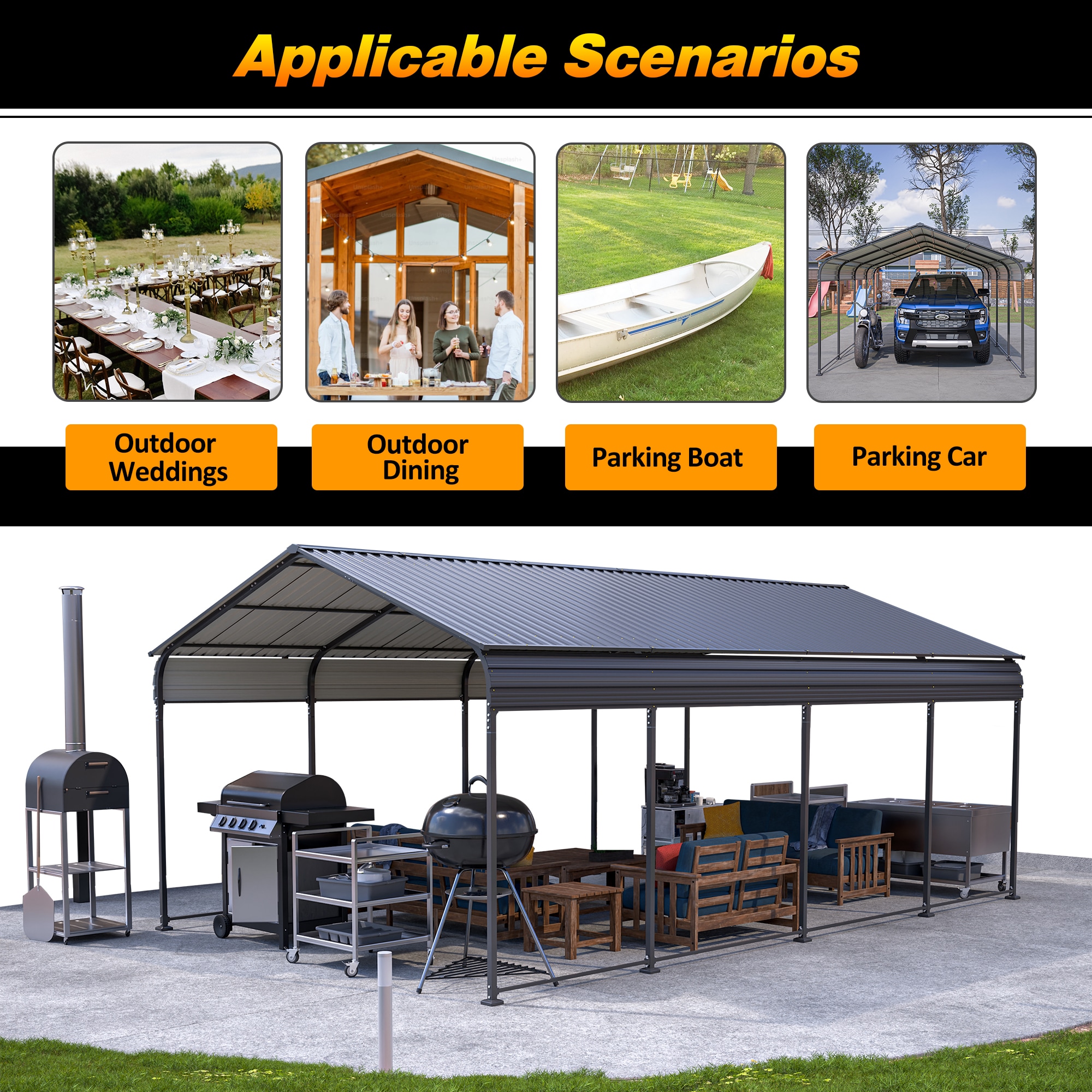 Xspracer ML-CH054WS Carport-Covers - View #4