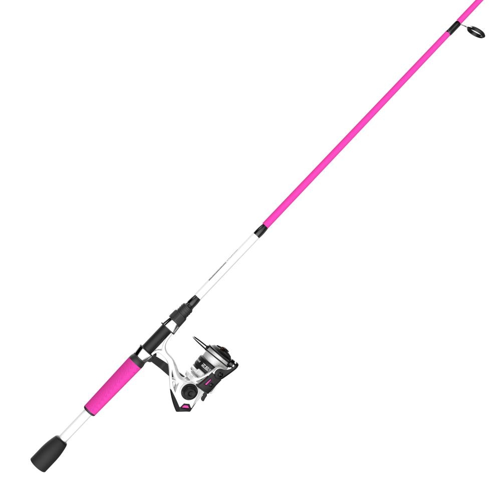 Zebco Roam Pink 20SZ 602ML Spin Combo 8#C in the Fishing Equipment  department at