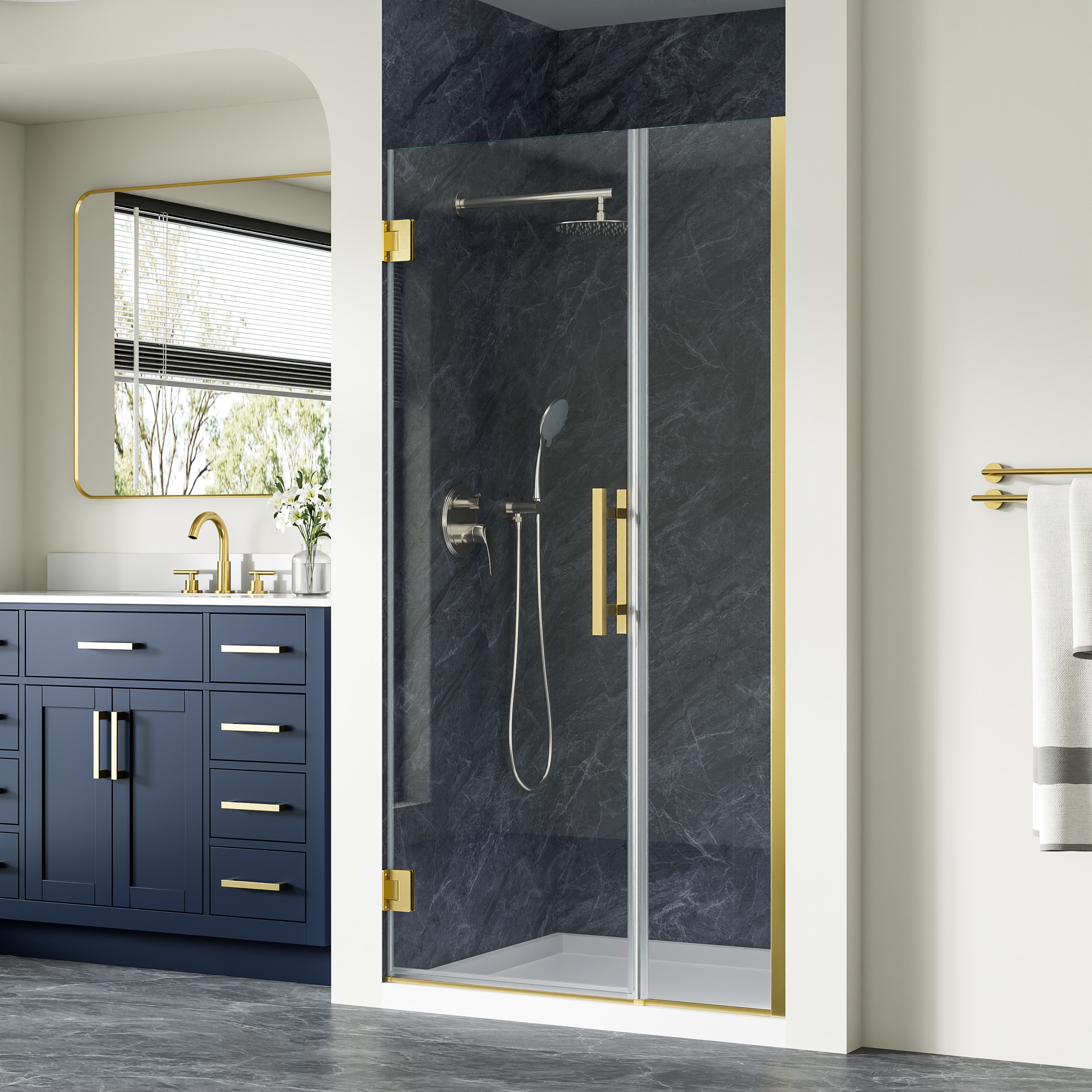 Forclover FLW-DP39BG Shower-Doors - View #2