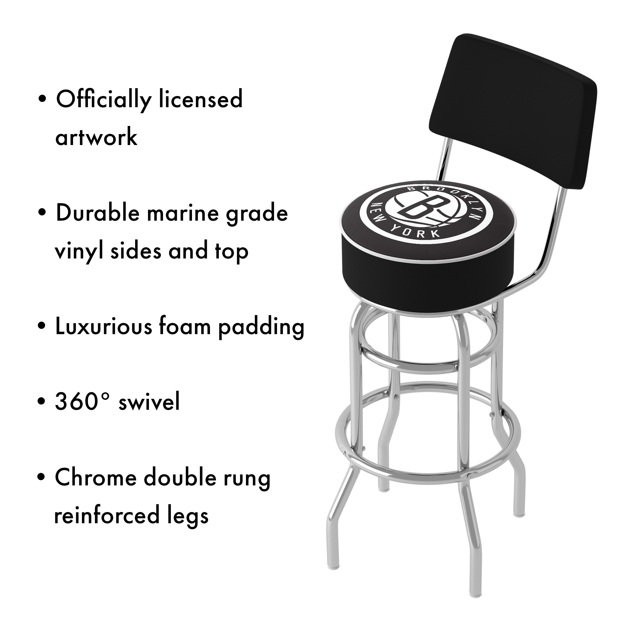 Trademark Gameroom NBA1100-BN-TWN stools - View #3