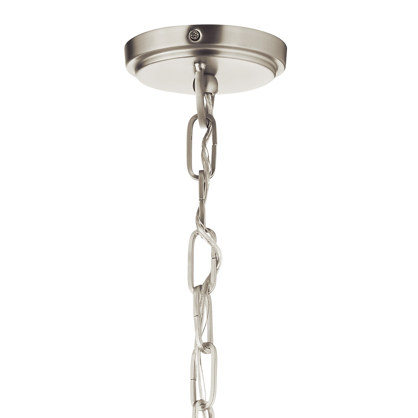 Kichler Montauk 3-Light White Farmhouse Jar Medium Hanging Pendant ...