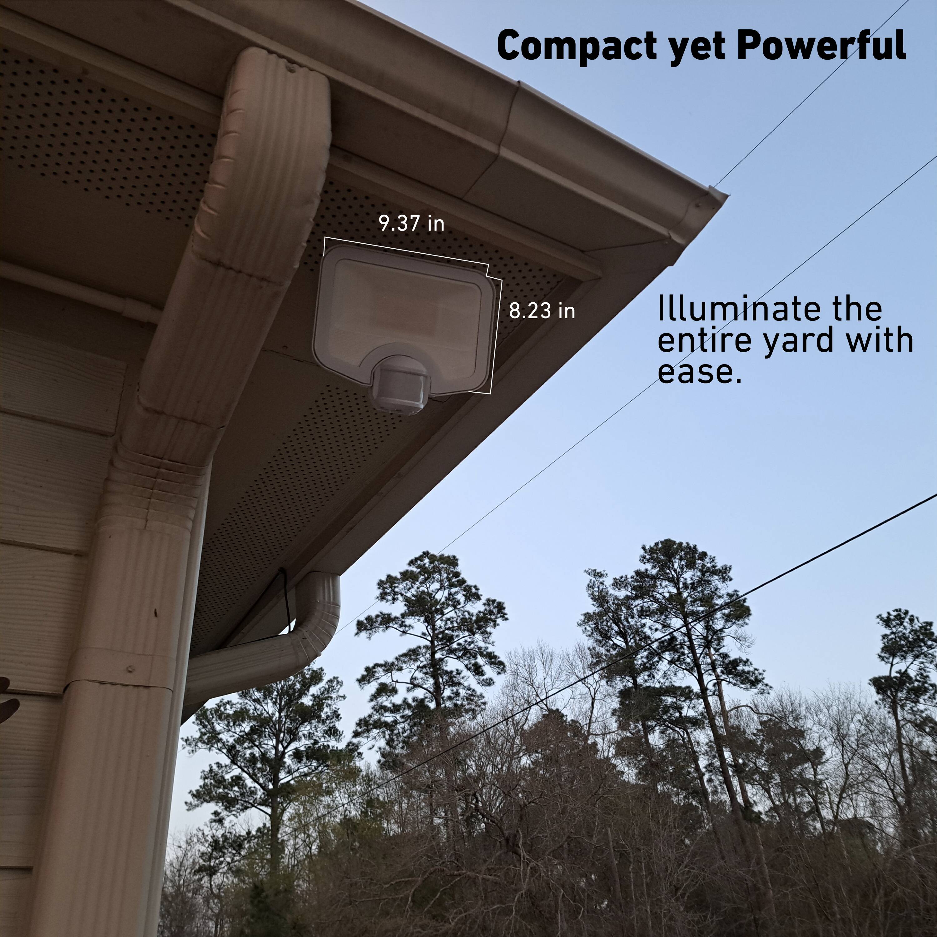 Good Earth Lighting SE1356-WH3-02LF4-G Motion-Activated-Floodlights - View #17