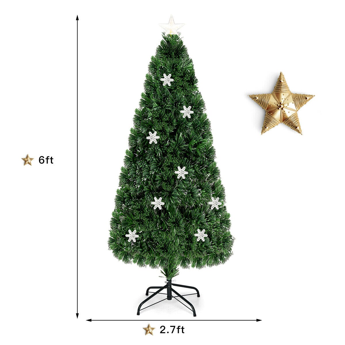 WELLFOR CM-HJY-20530 Artificial-Christmas-Trees - View #9