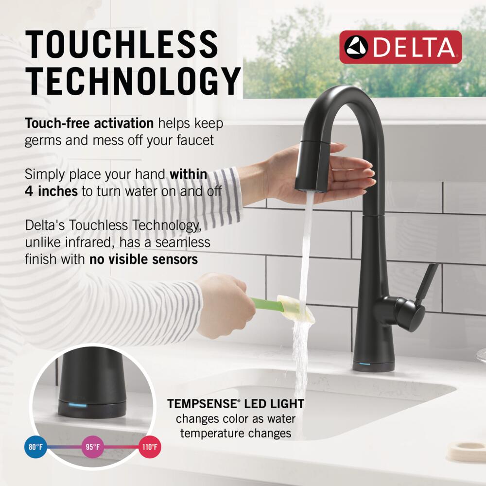 Delta 9991TL-BL-DST Kitchen-Faucets - View #2
