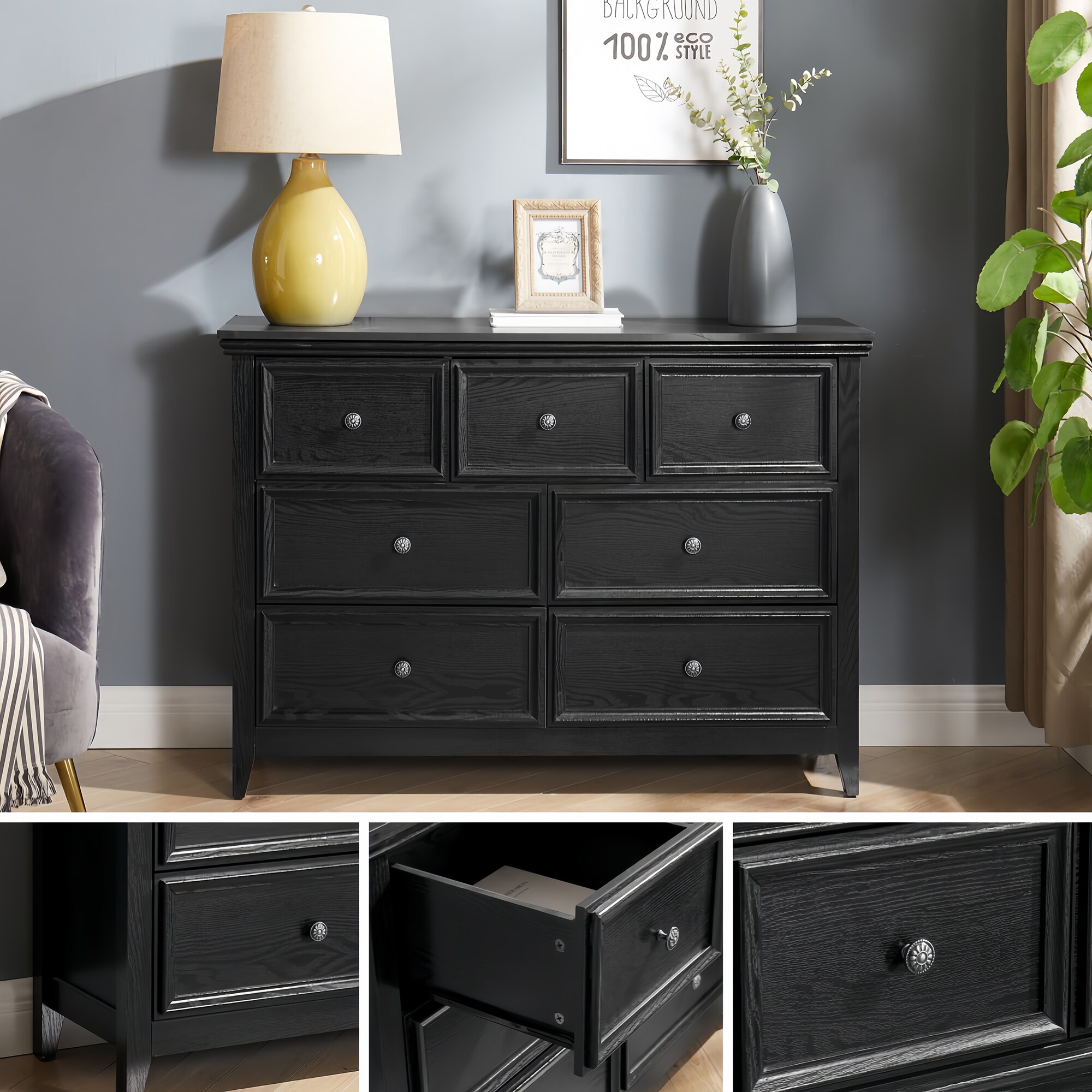 SINOFURN SYC500007BK dressers - View #9