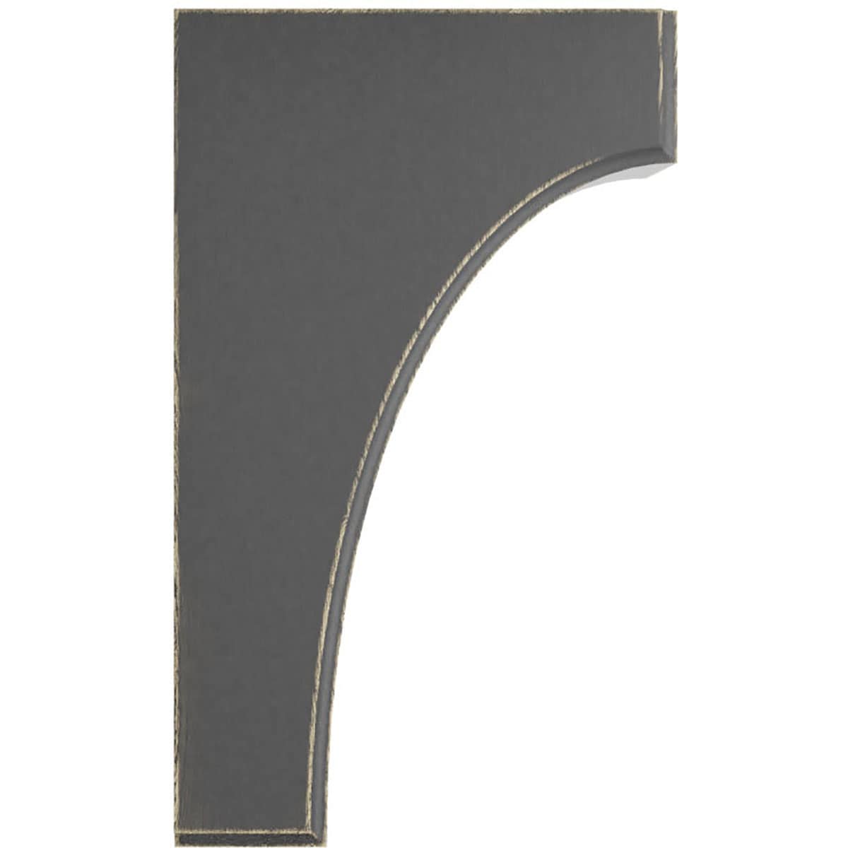 Ekena Millwork BKTWD04X06X10CVBL Exterior-Brackets-Braces - View #3