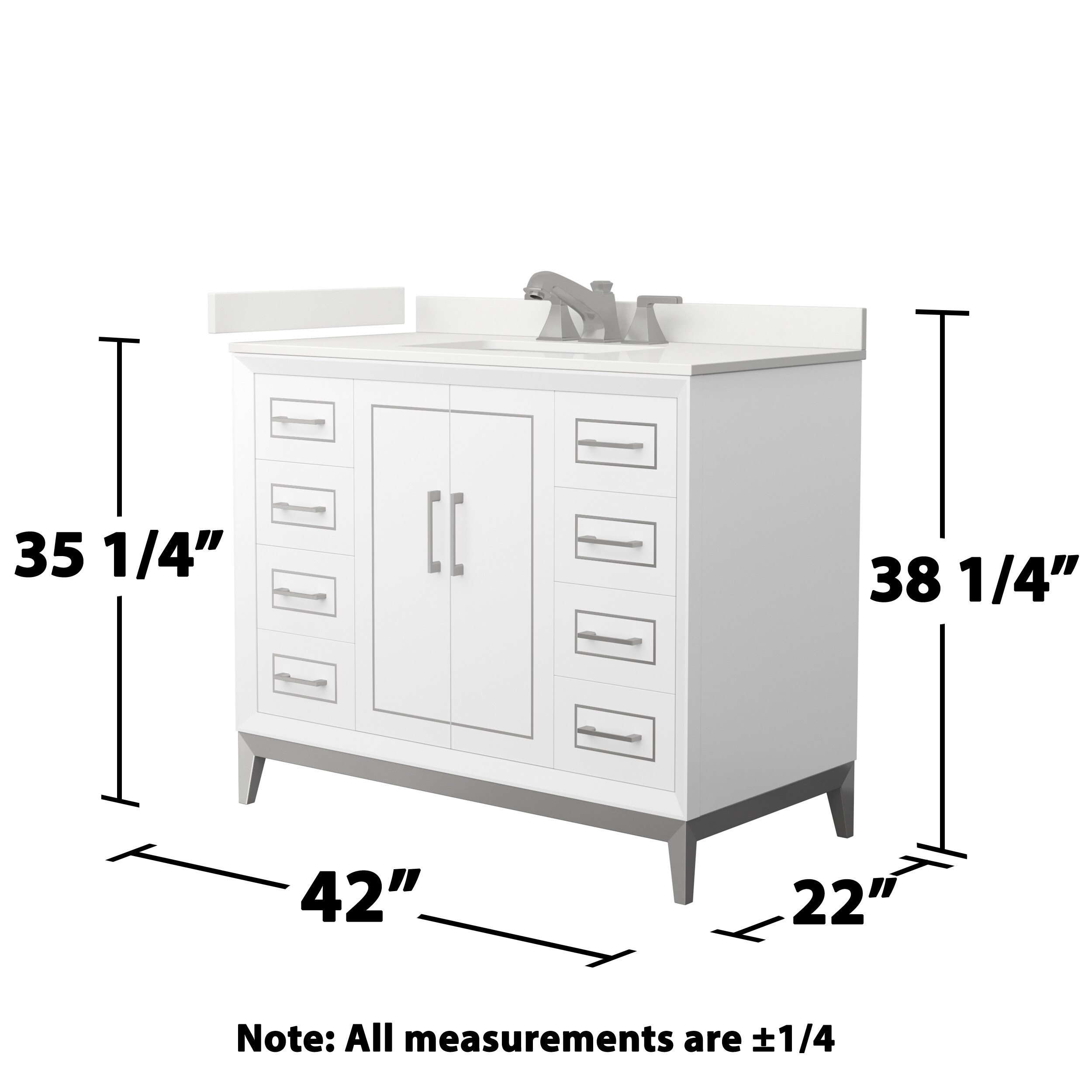 Wyndham Collection WCH515142SWHWQUS3MXX Bath-Vanity-Combo - View #5