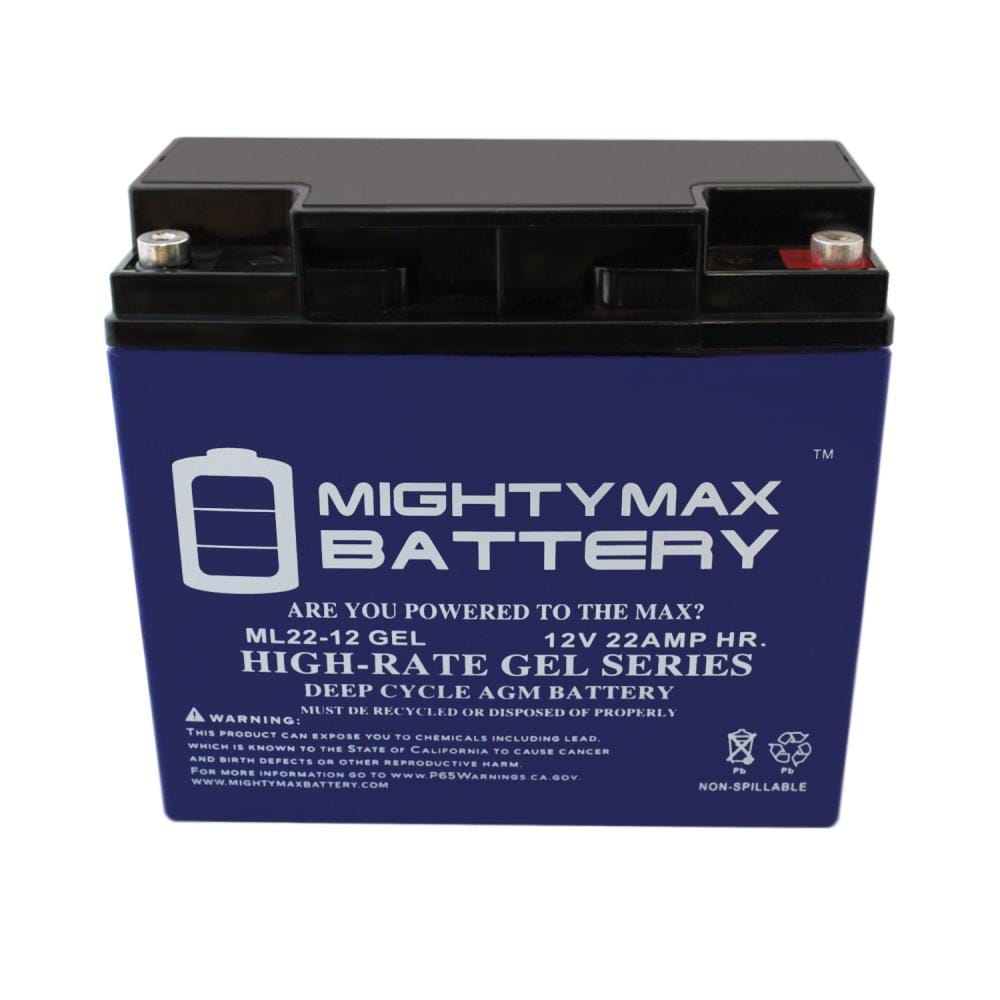Mighty Max Battery for Schumacher DSR ProSeries PSJ-2212 Booster  Rechargeable Sealed Gel 12220 Backup Power Batteries in the Device  Replacement Batteries department at 