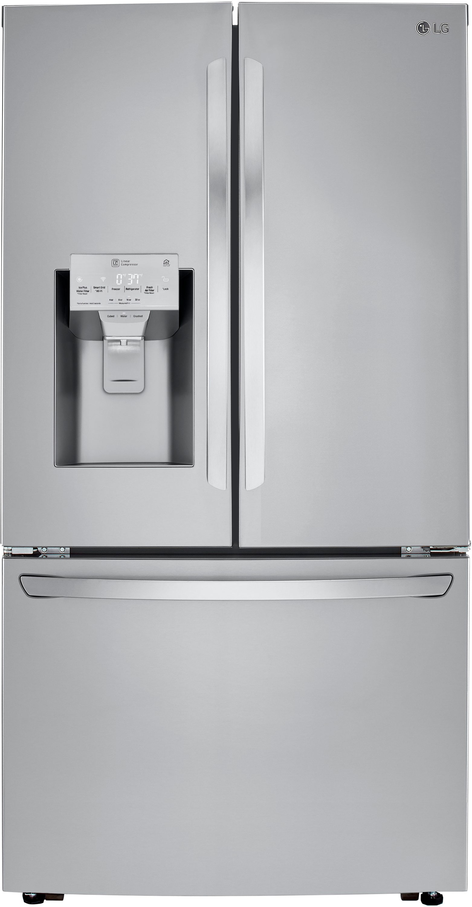 LG STUDIO 24 cu. ft. French Door Refrigerator with Instaview Door