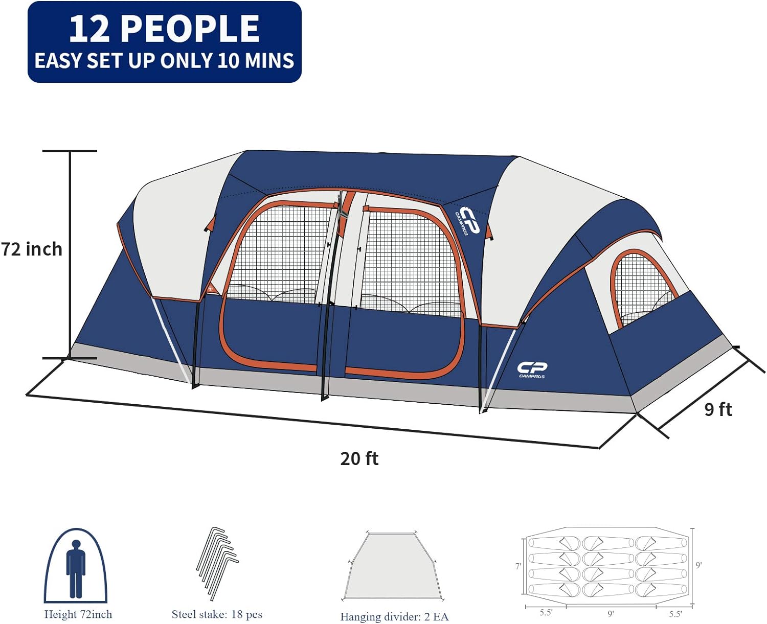 Damerin PTAN-OPS-034 tents - View #4